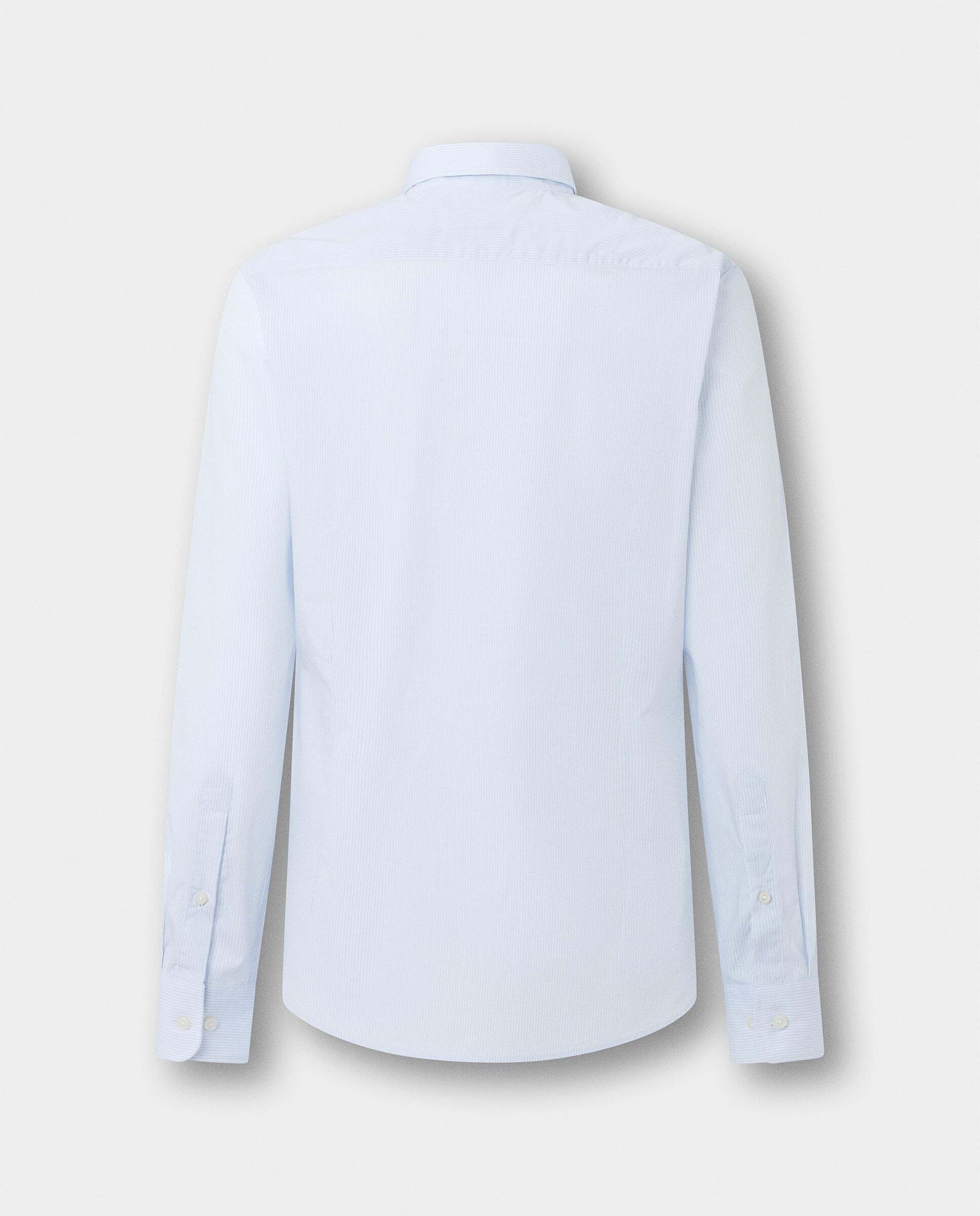 Imagen 7 de Camisa de hombre rayas city deck fit tailored - Hackett - Azul claro Azul claro