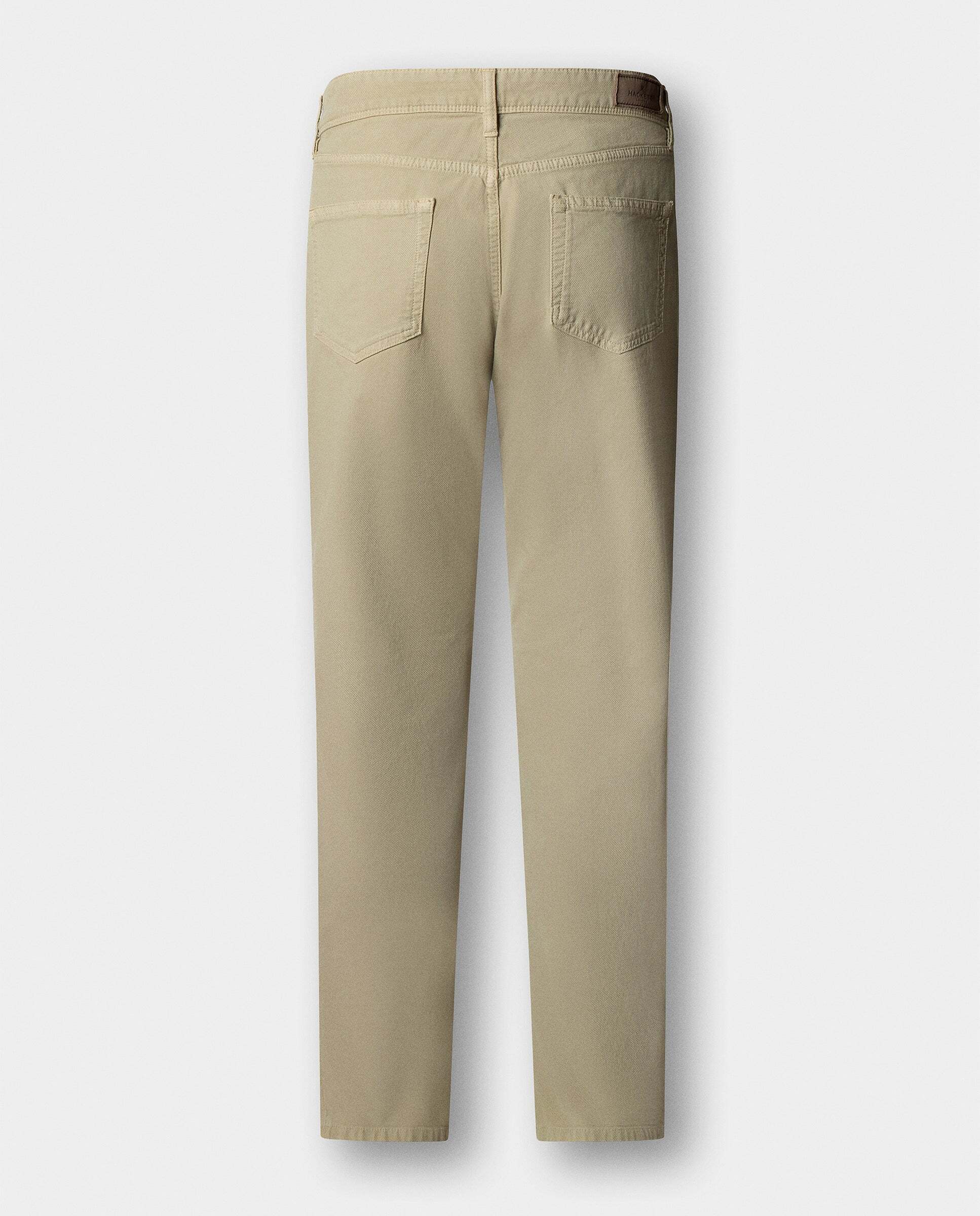 Pantalón de hombre texturizado trinity fit regular - Hackett - Natural Natural-5
