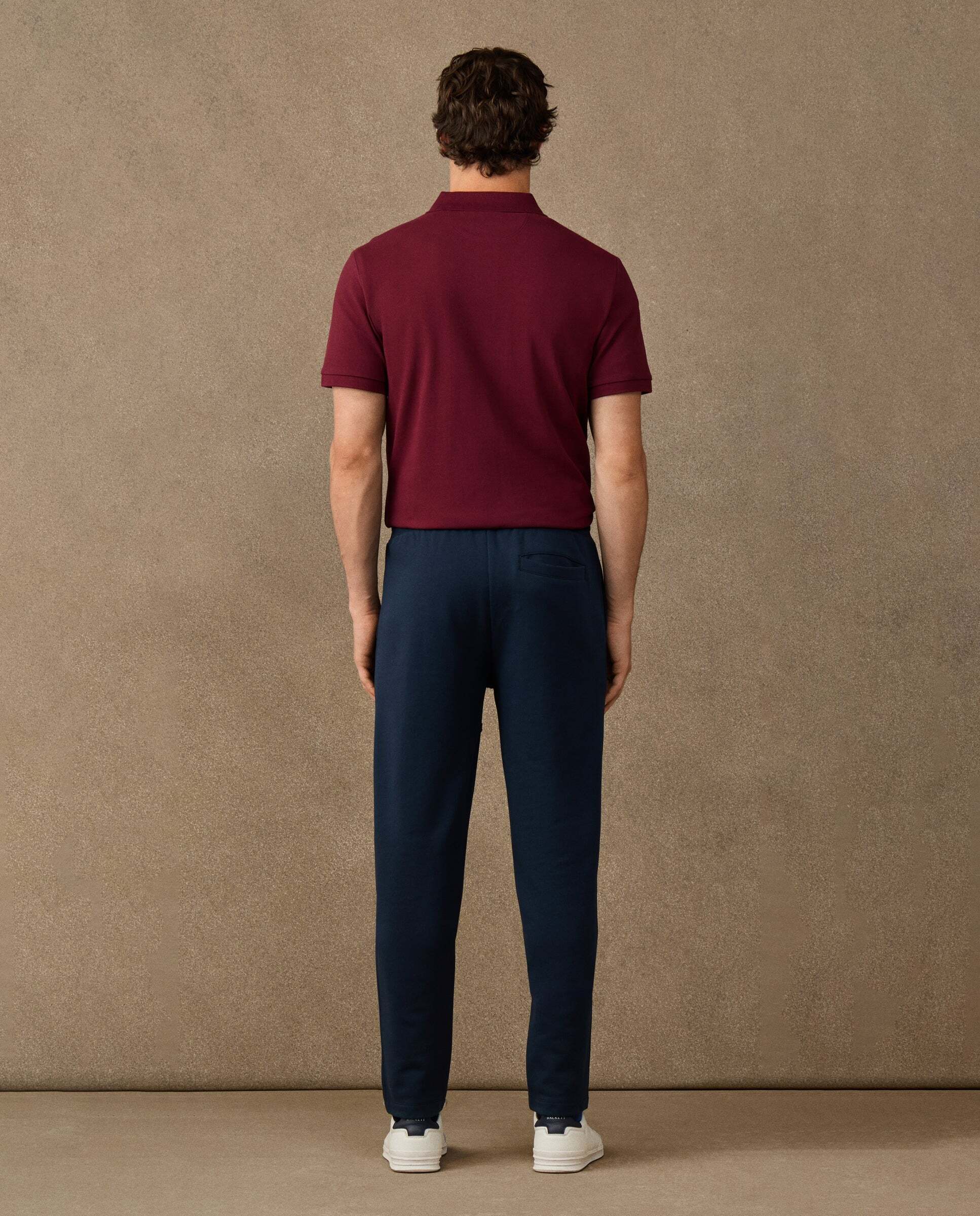 Jogger de felpa con logo - Hackett - Azul Azul-3