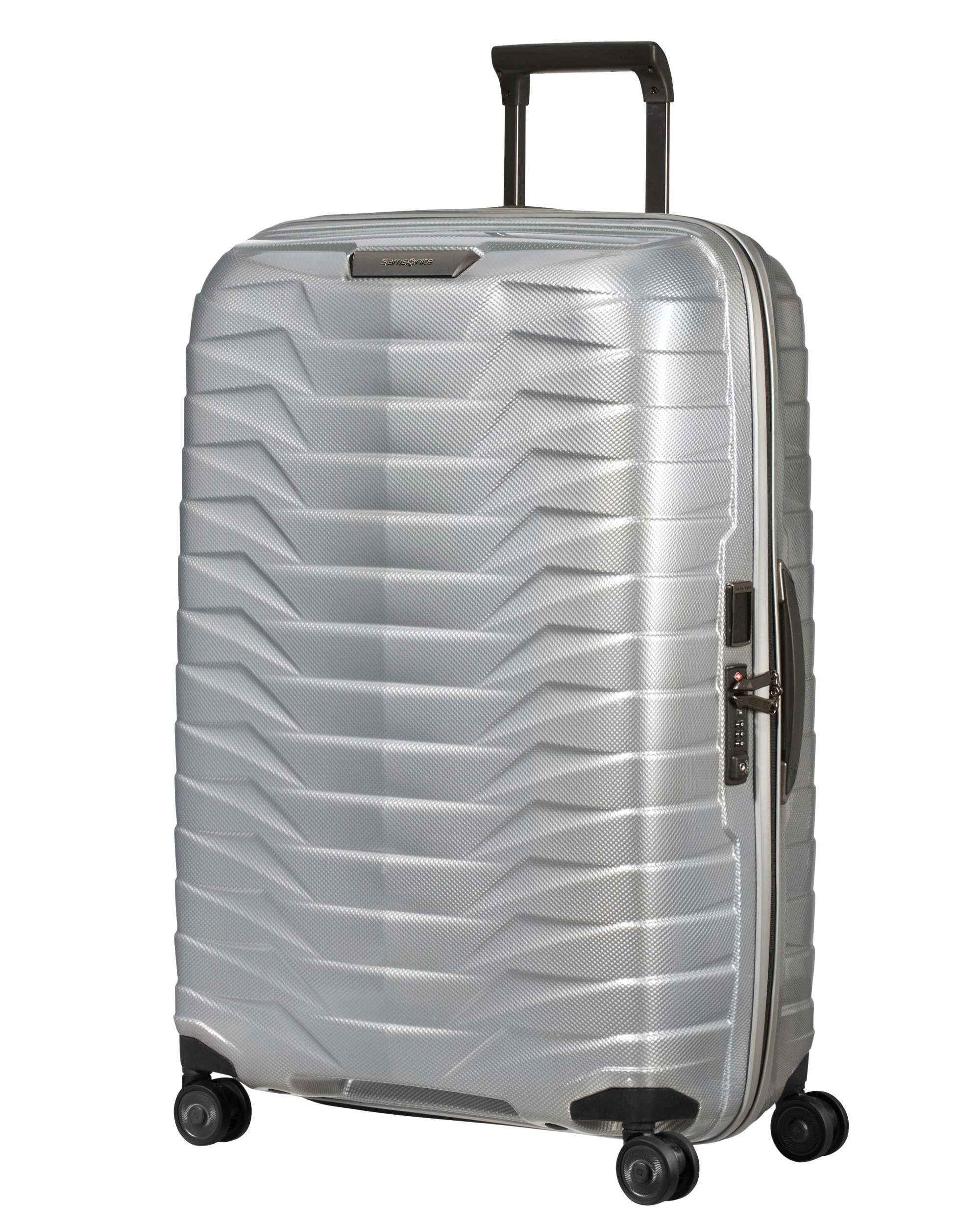 Maleta grande Proxis 75/28 rígida con capacidad de 98 L