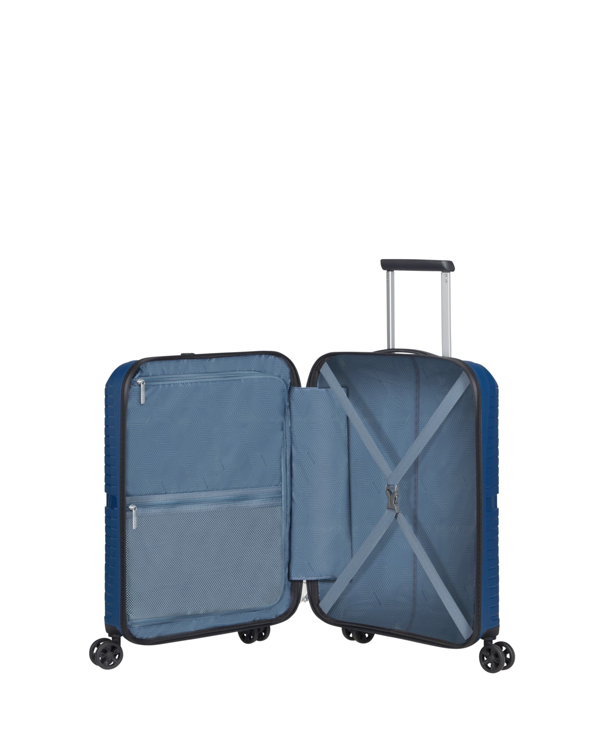 Maleta de cabina Airconic Spinner 55/20 Tsa rígida con capacidad de 33,5 L. - American Tourister - Azul índigo Azul índigo-3