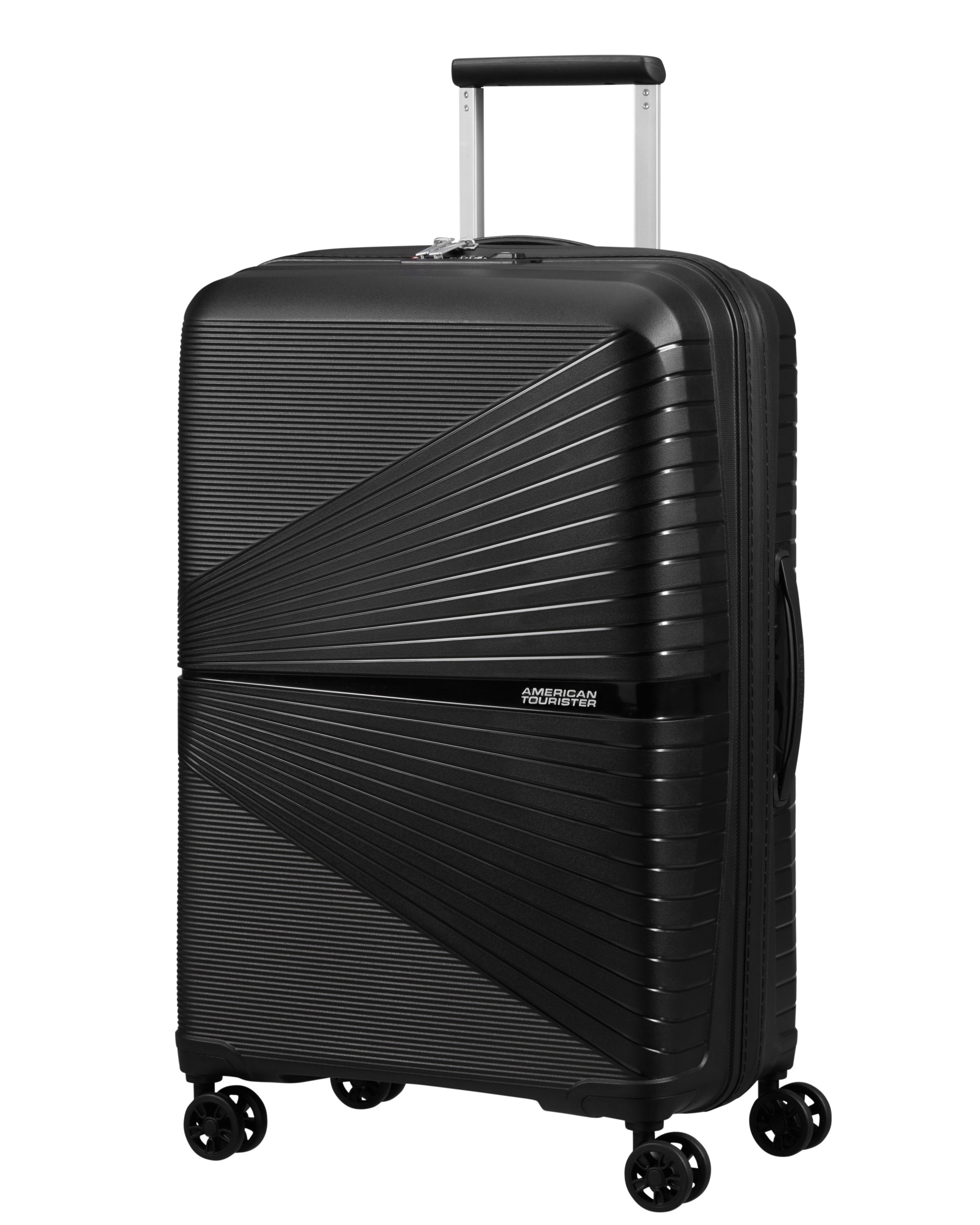 American Tourister - Maleta mediana Airconic Spinner 67-26 Tsa rígida con capacidad de 67 L..