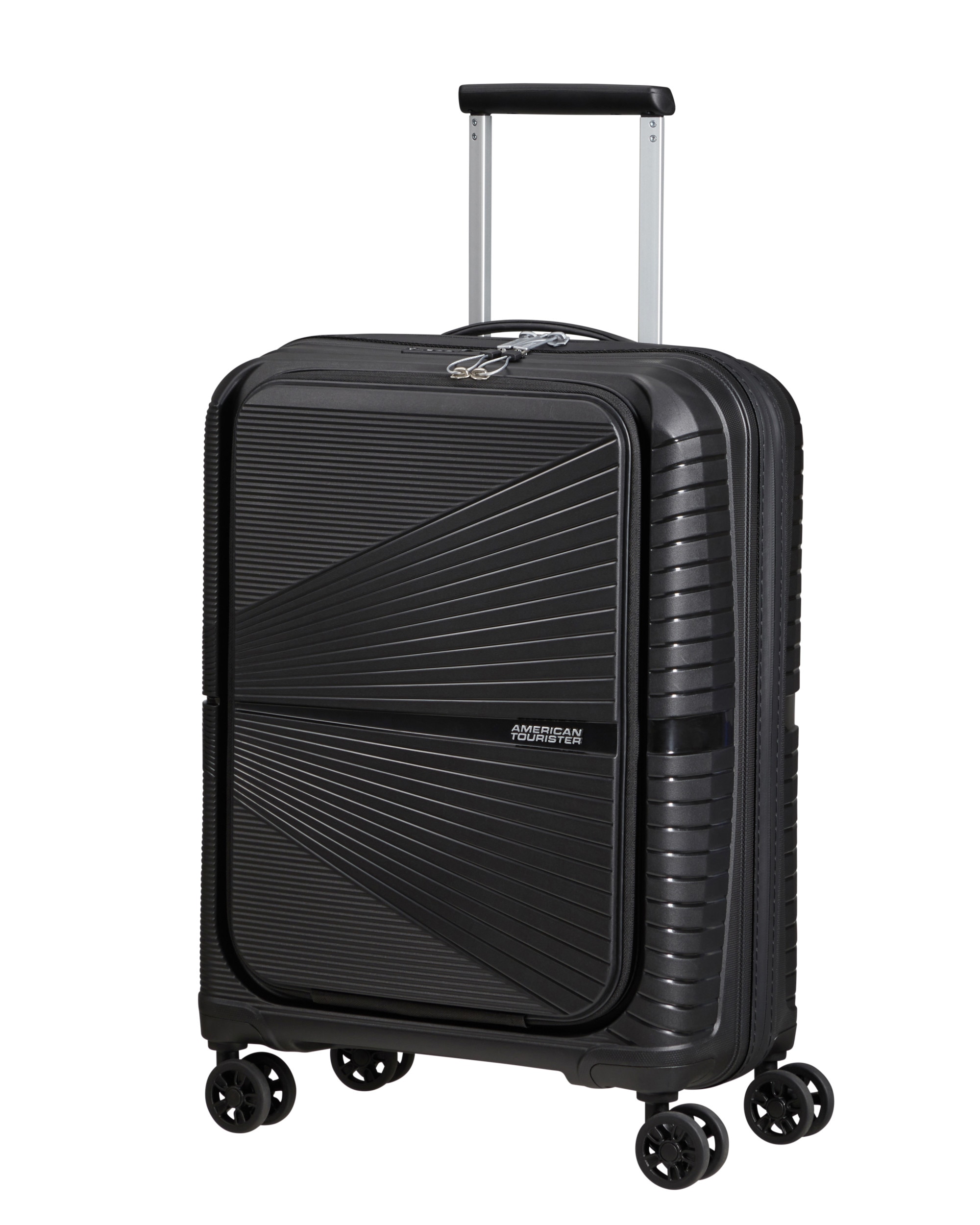 Maleta de cabina Airconic Spinner rígida con capacidad de 34 L - American Tourister - Negro Negro-1