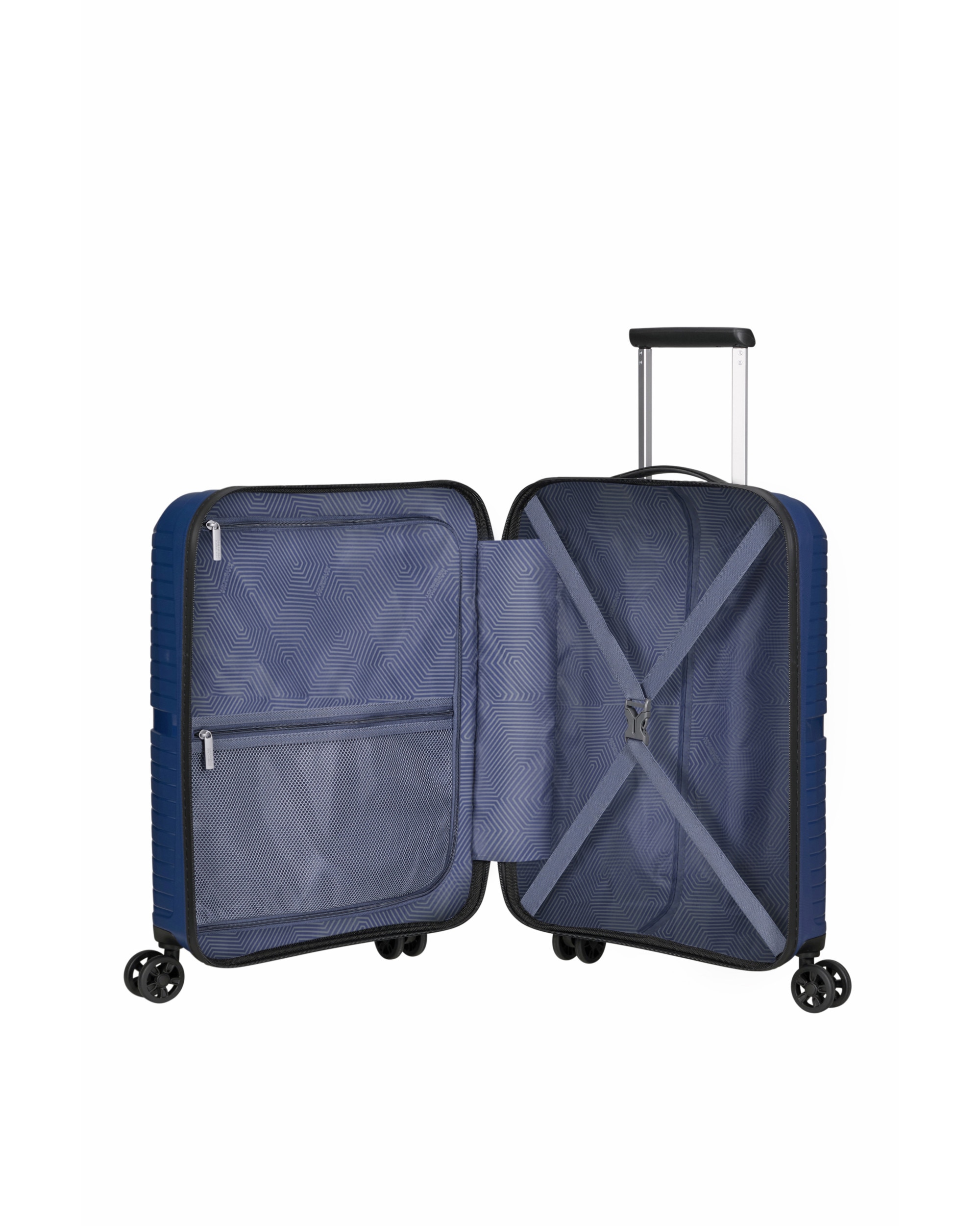 Maleta de cabina Airconic Spinner rígida con capacidad de 34 L - American Tourister - Azul índigo Azul índigo-3