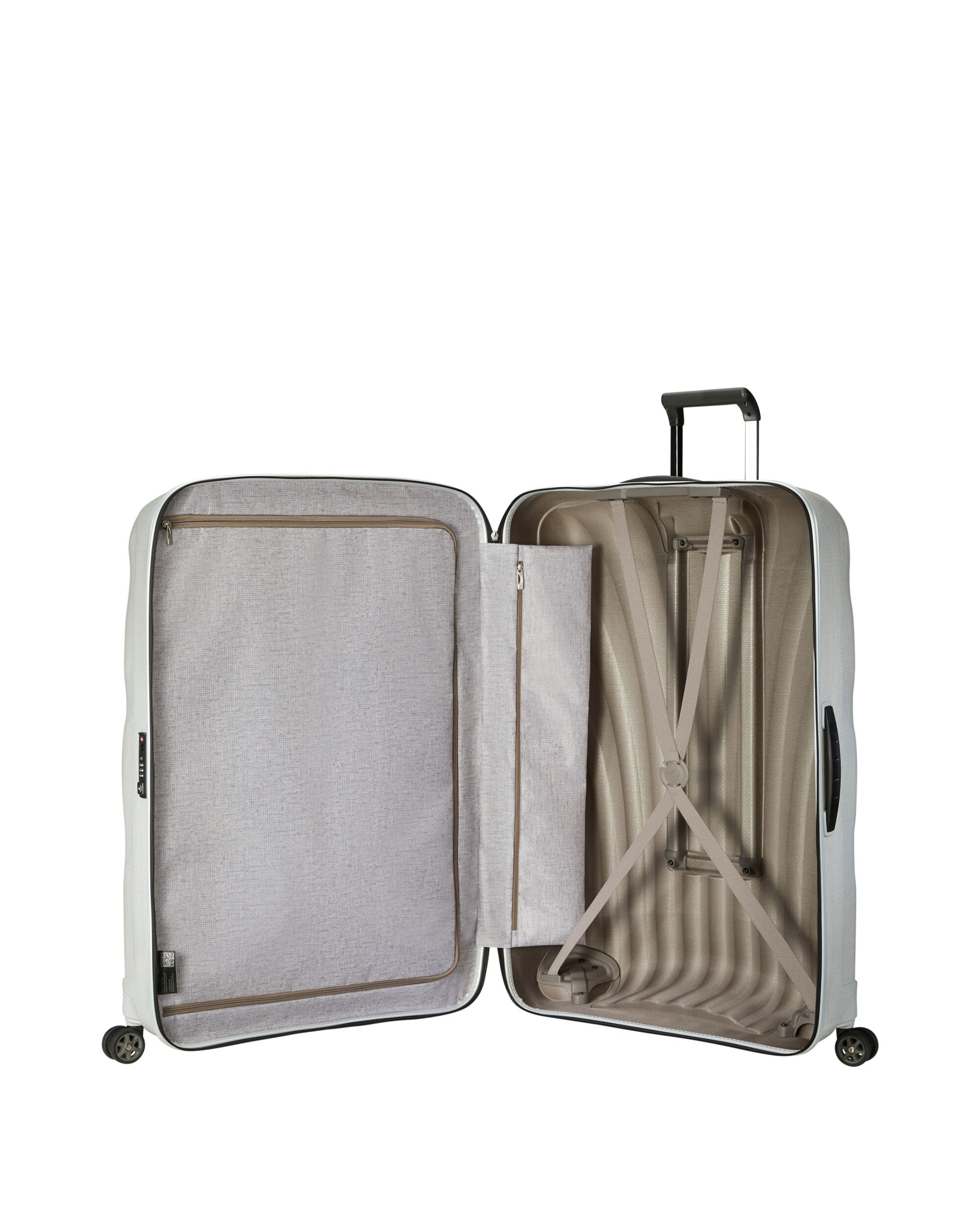 Maleta extra grande C-Lite Spinner 86/33 rígida con capacidad de 144 L - Samsonite - Blanco Blanco-3