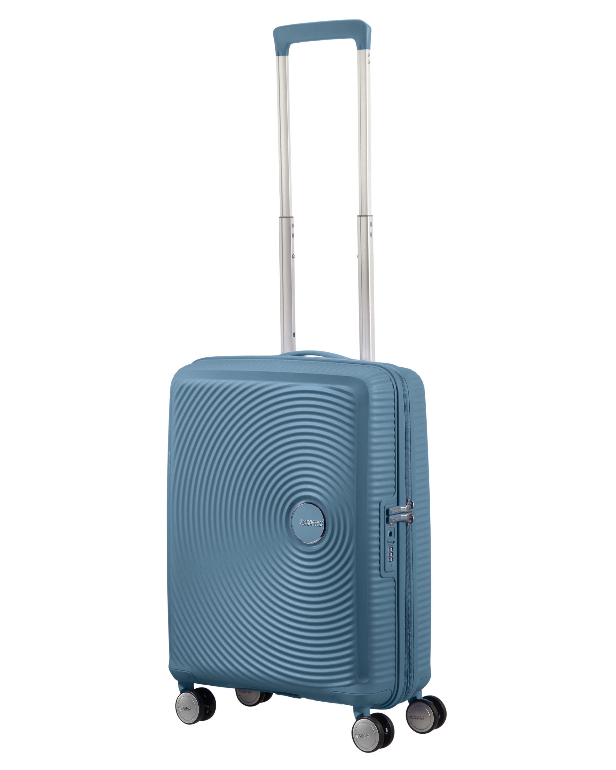 Maleta de cabina Soundbox Spinner 55/20 Tsa Exp rígida con capacidad de 35,5 L - American Tourister - Azul Azul-6