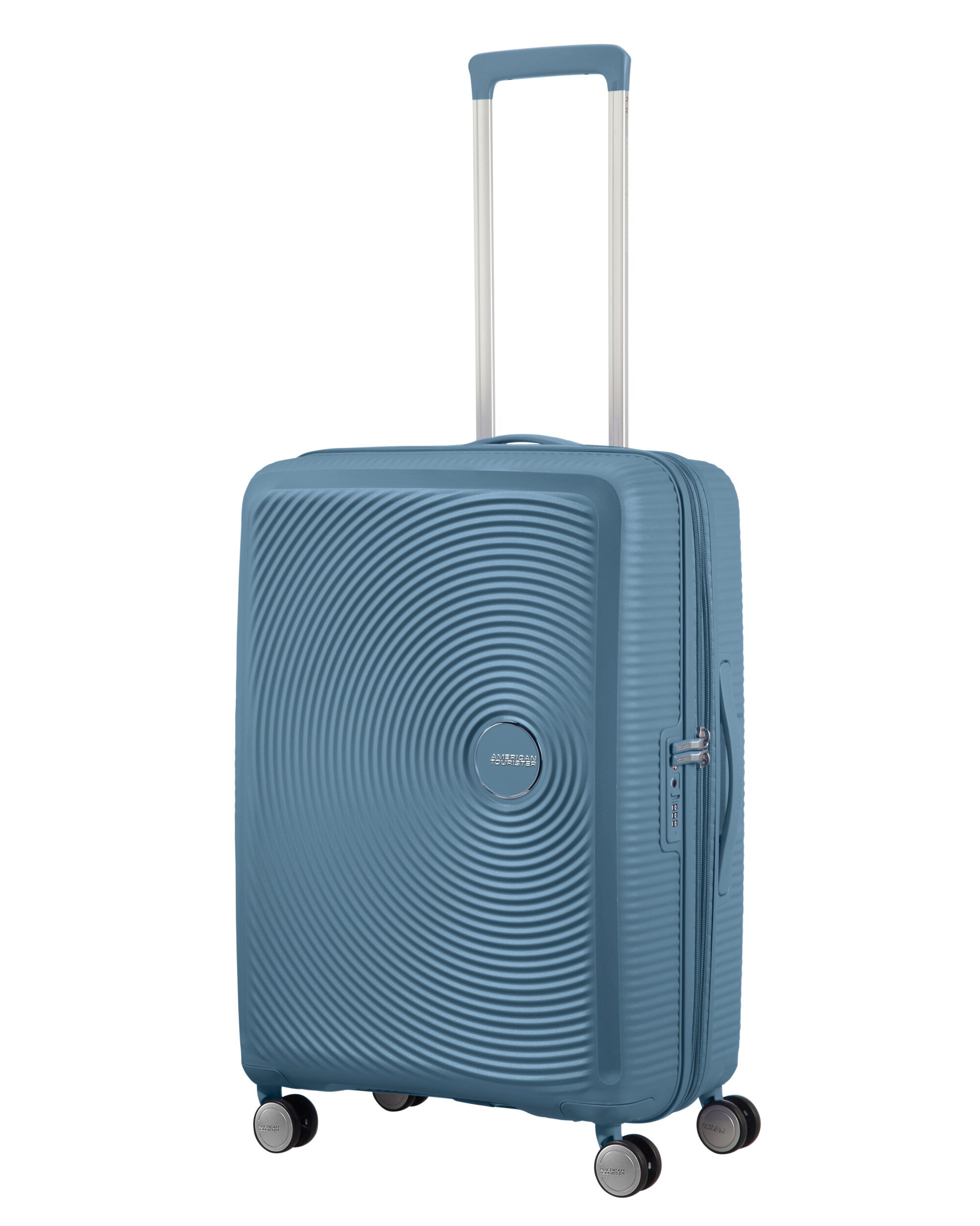 Maleta mediana Soundbox Spinner 67/24 Tsa Exp rígida con capacidad de 81 L - American Tourister - Azul claro Azul claro-5