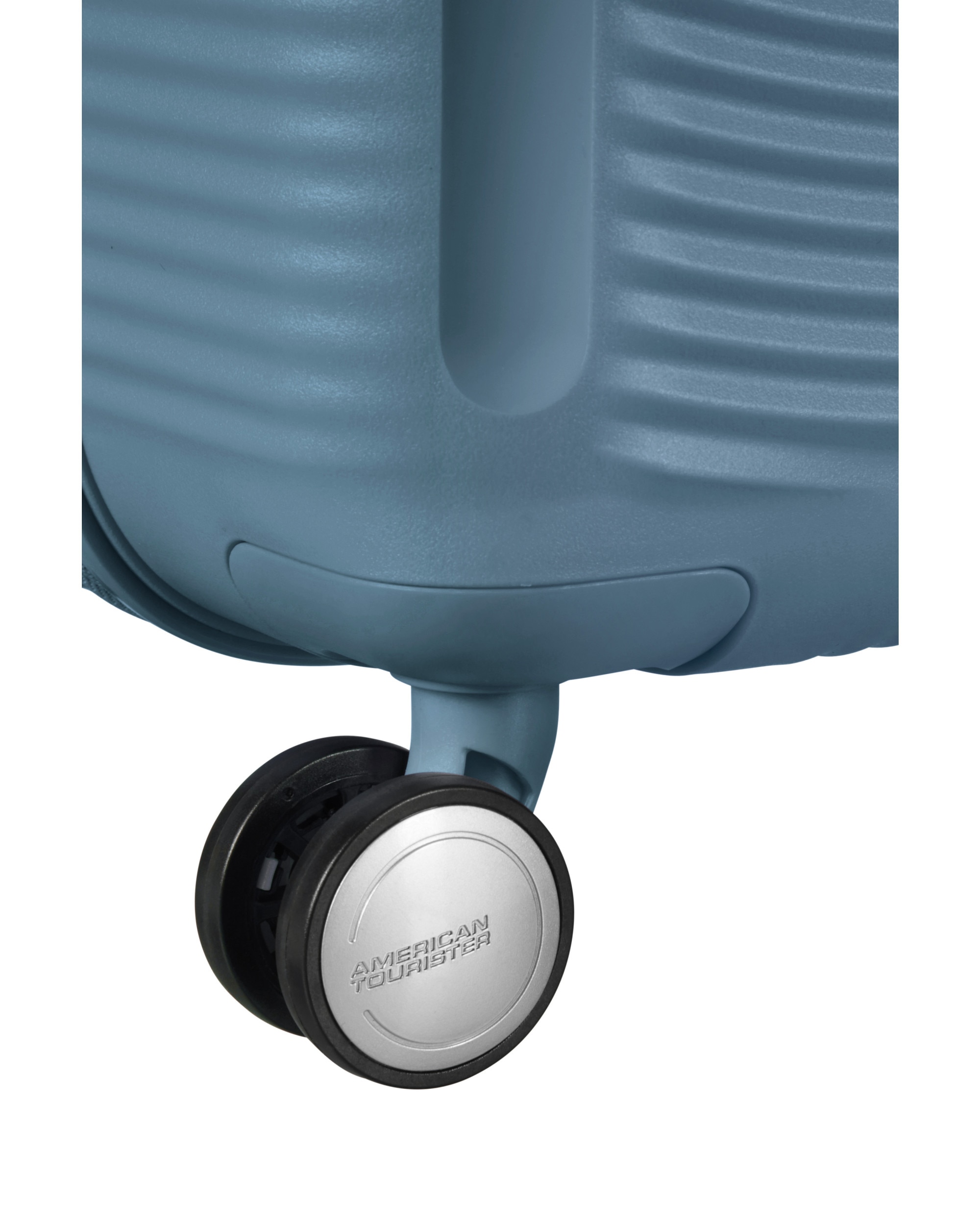Maleta grande expandible SOUNDBOX rígida negra, con capacidad hasta 110L - American Tourister - Azul claro Azul claro-6