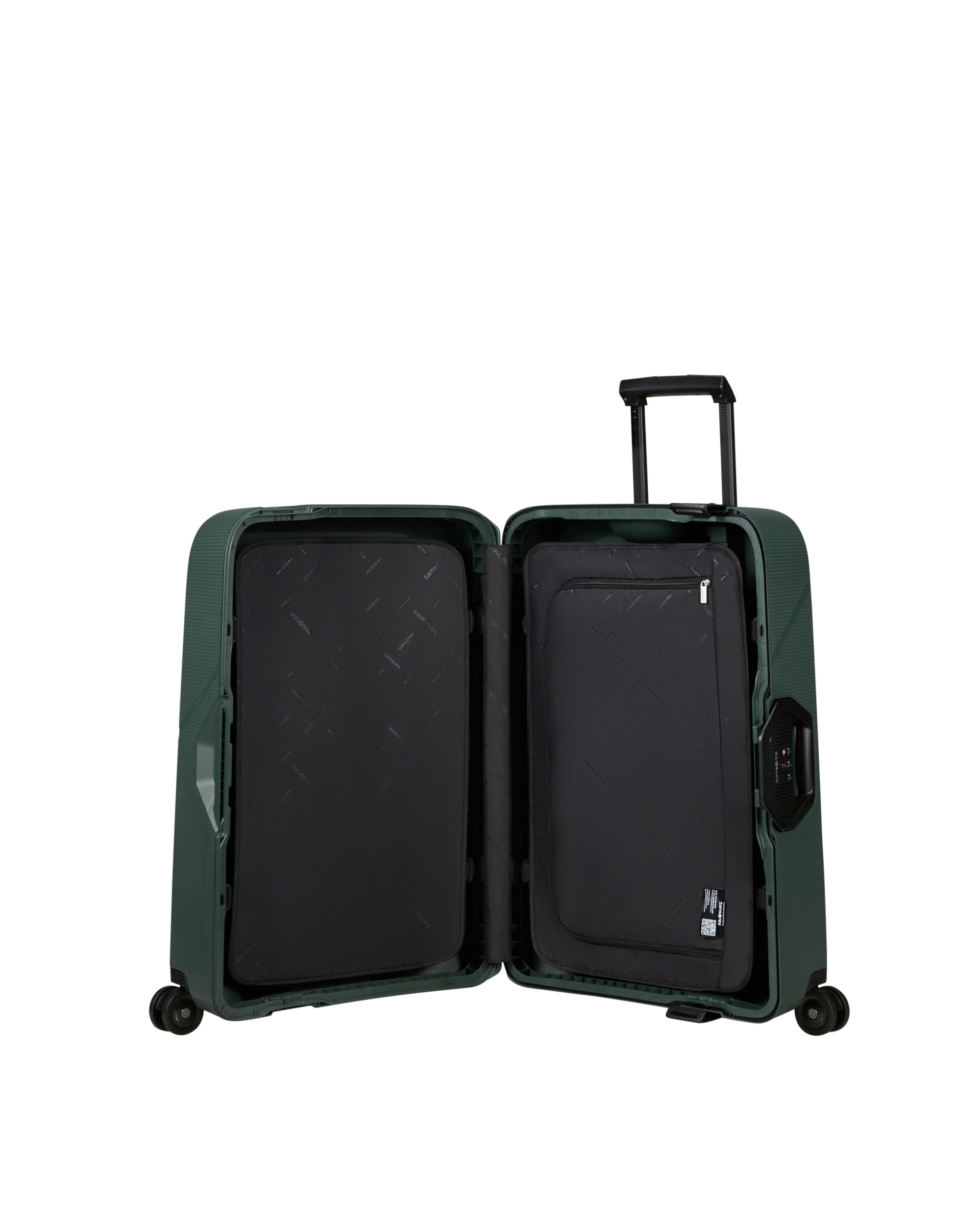 Imagen 3 de Maleta mediana magnum 2 spinner 69/25 rígida con capacidad de 82 l. - Samsonite - Verde oscuro Verde oscuro