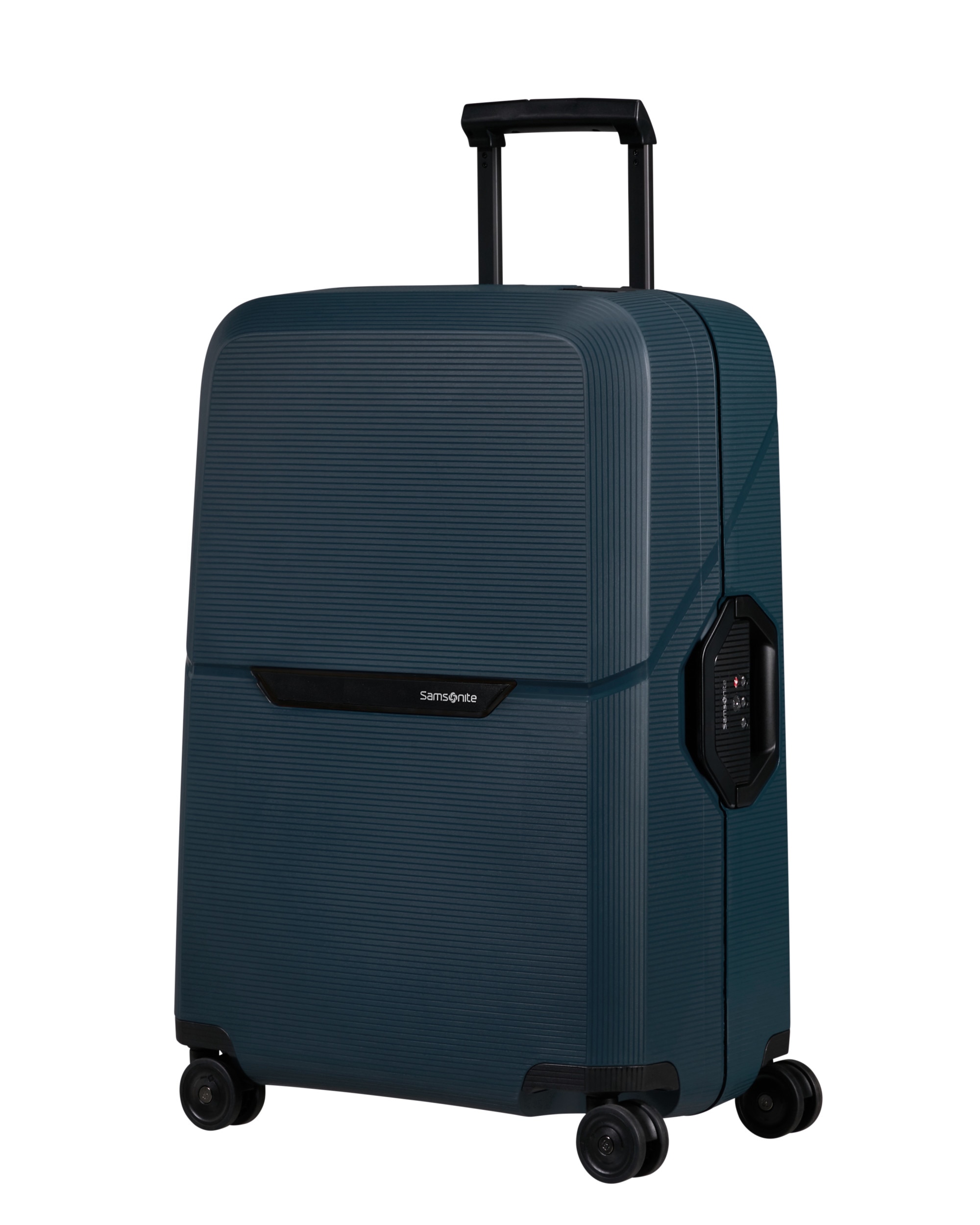 Imagen 0 de Maleta mediana magnum 2 spinner 69/25 rígida con capacidad de 82 l. Azul índigo