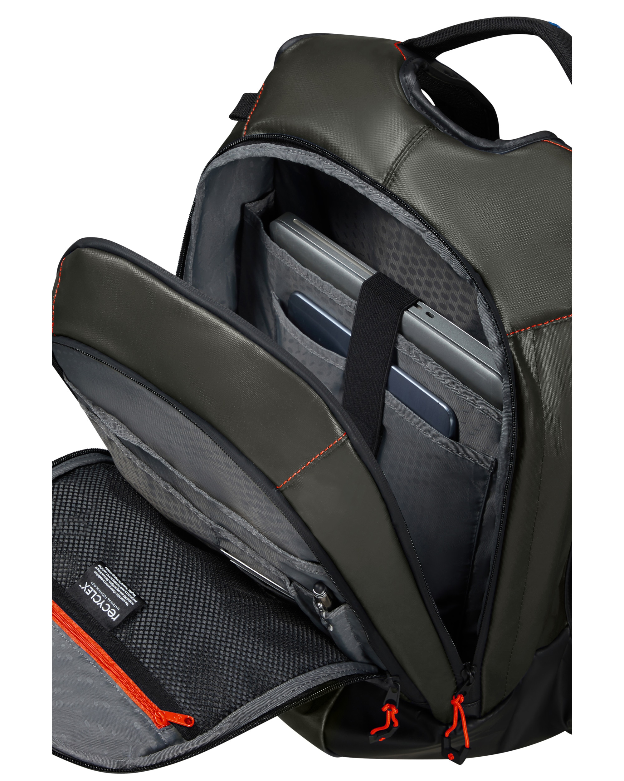 Mochila l para portátil prodiver bags blanda con capacidad para 26 l. - Samsonite - Verde militar Verde militar-2