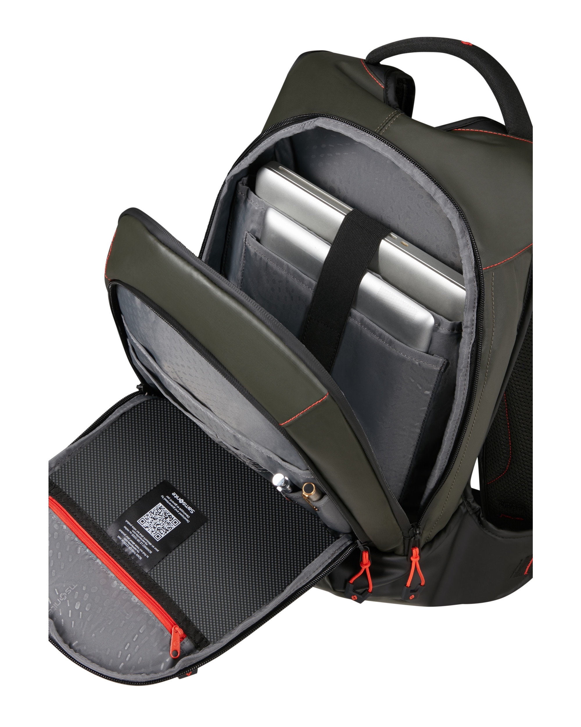 Mochila l para portátil prodiver bags blanda con capacidad para 19 l. - Samsonite - Verde militar Verde militar-2