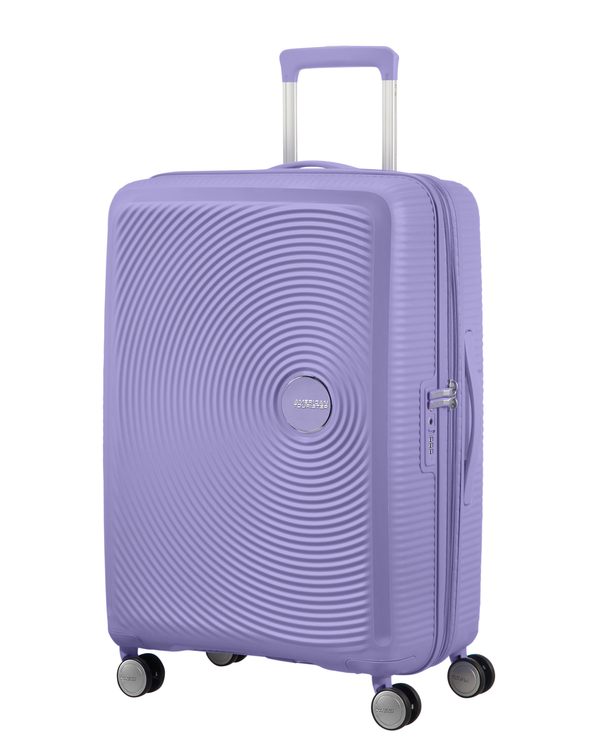Maleta mediana Soundbox Spinner 67/24 Tsa Exp rígida con capacidad de 81 L - American Tourister - Lila Lila-1