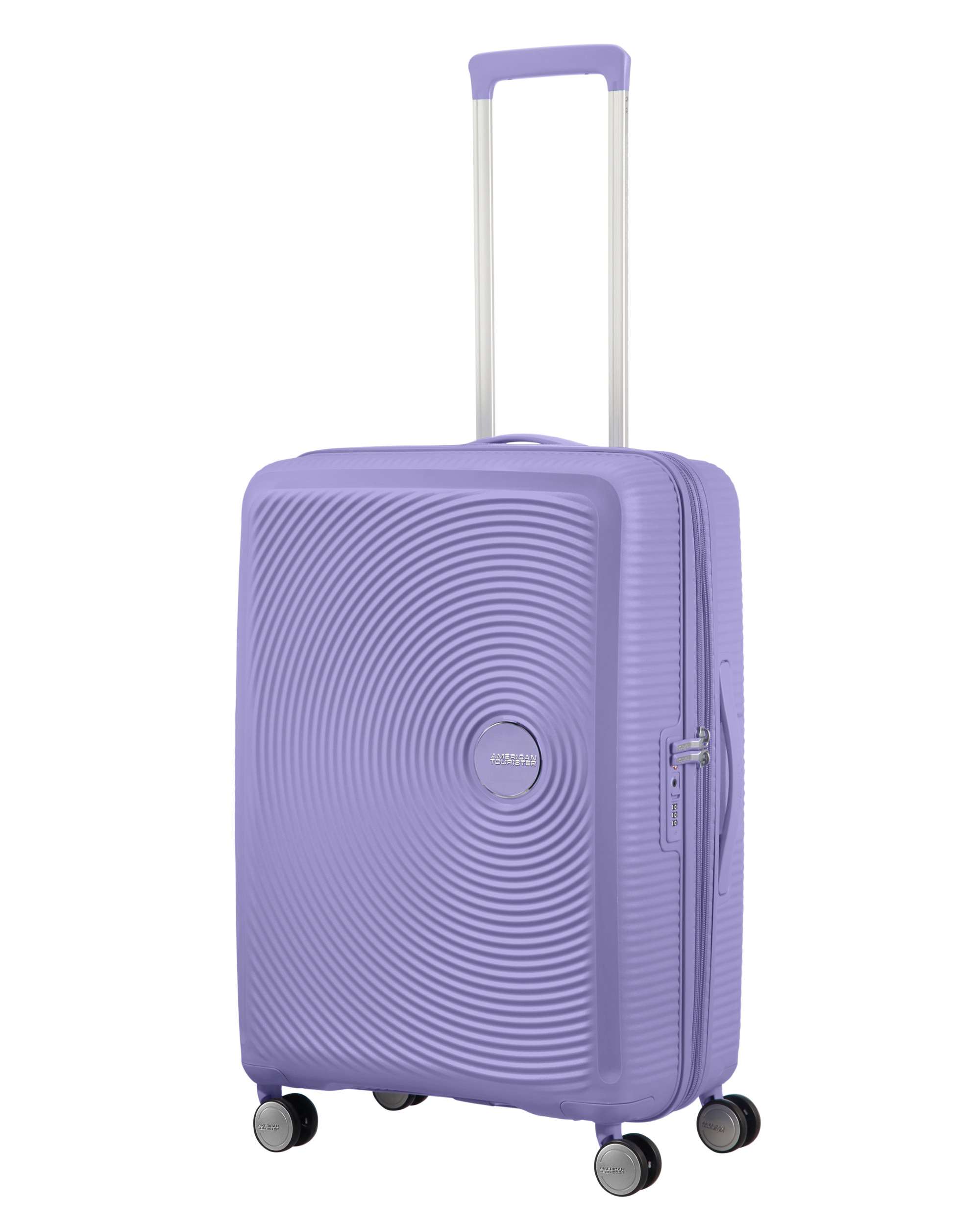 Maleta mediana Soundbox Spinner 67/24 Tsa Exp rígida con capacidad de 81 L - American Tourister - Lila Lila-4