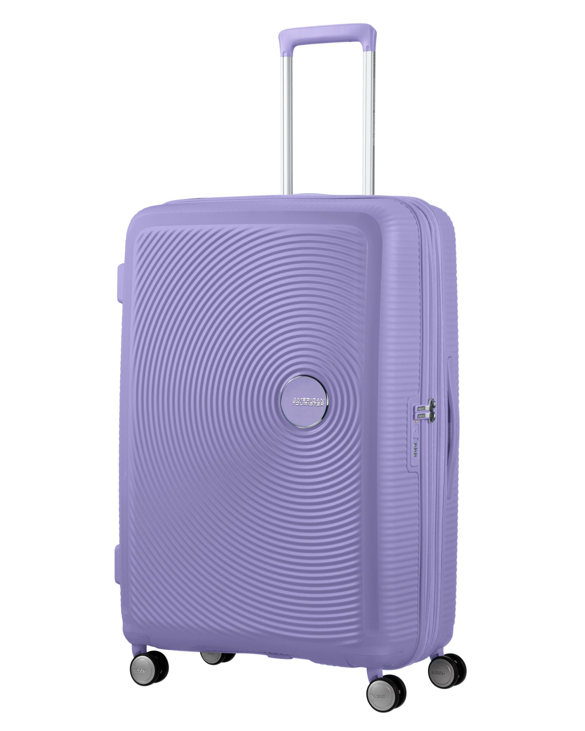 Maleta grande expandible SOUNDBOX rígida negra, con capacidad hasta 110L - American Tourister - Lila Lila-4