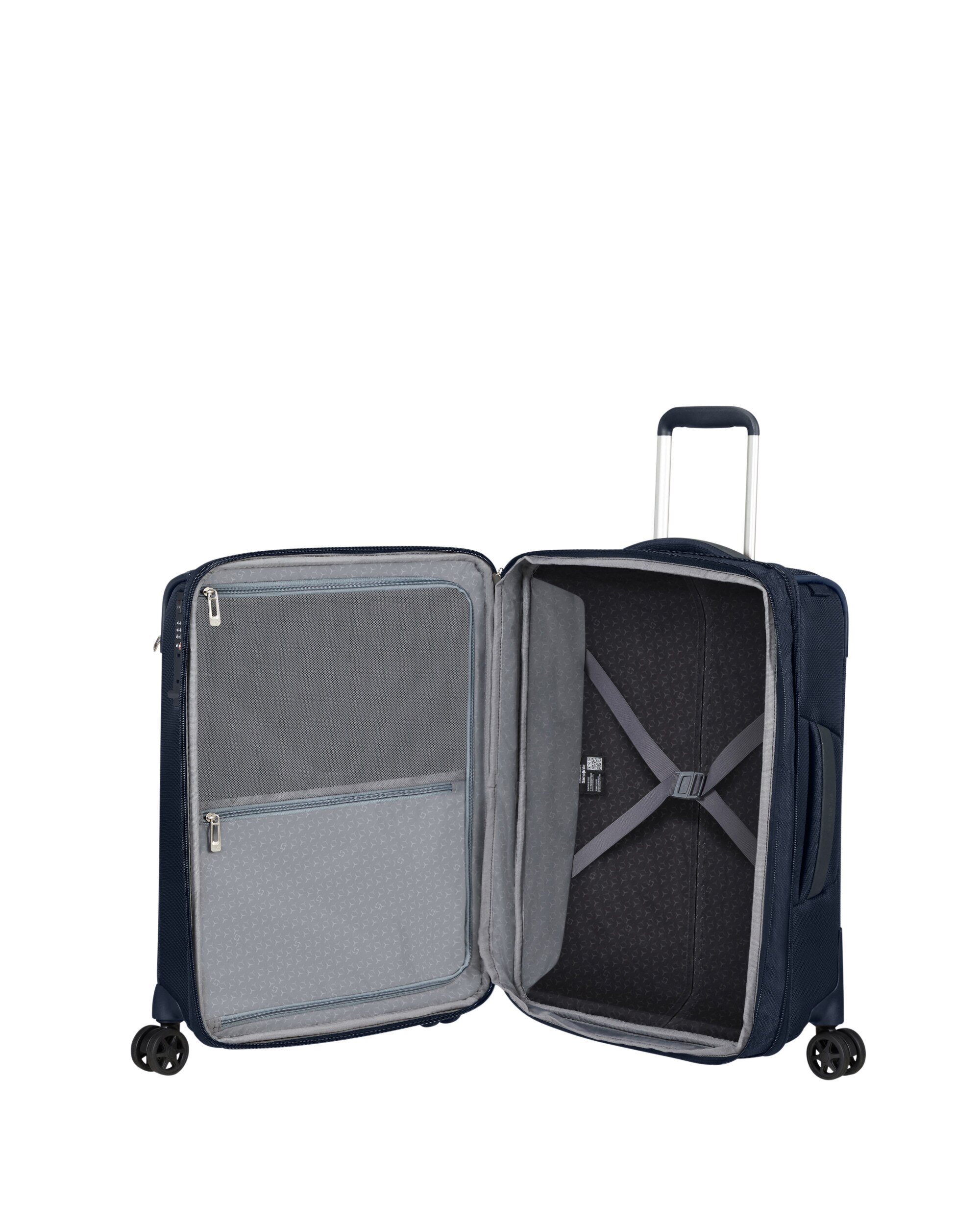 Maleta de cabina expandible Respark blanda con capacidad hasta 49 L - Samsonite - Azul índigo Azul índigo-3