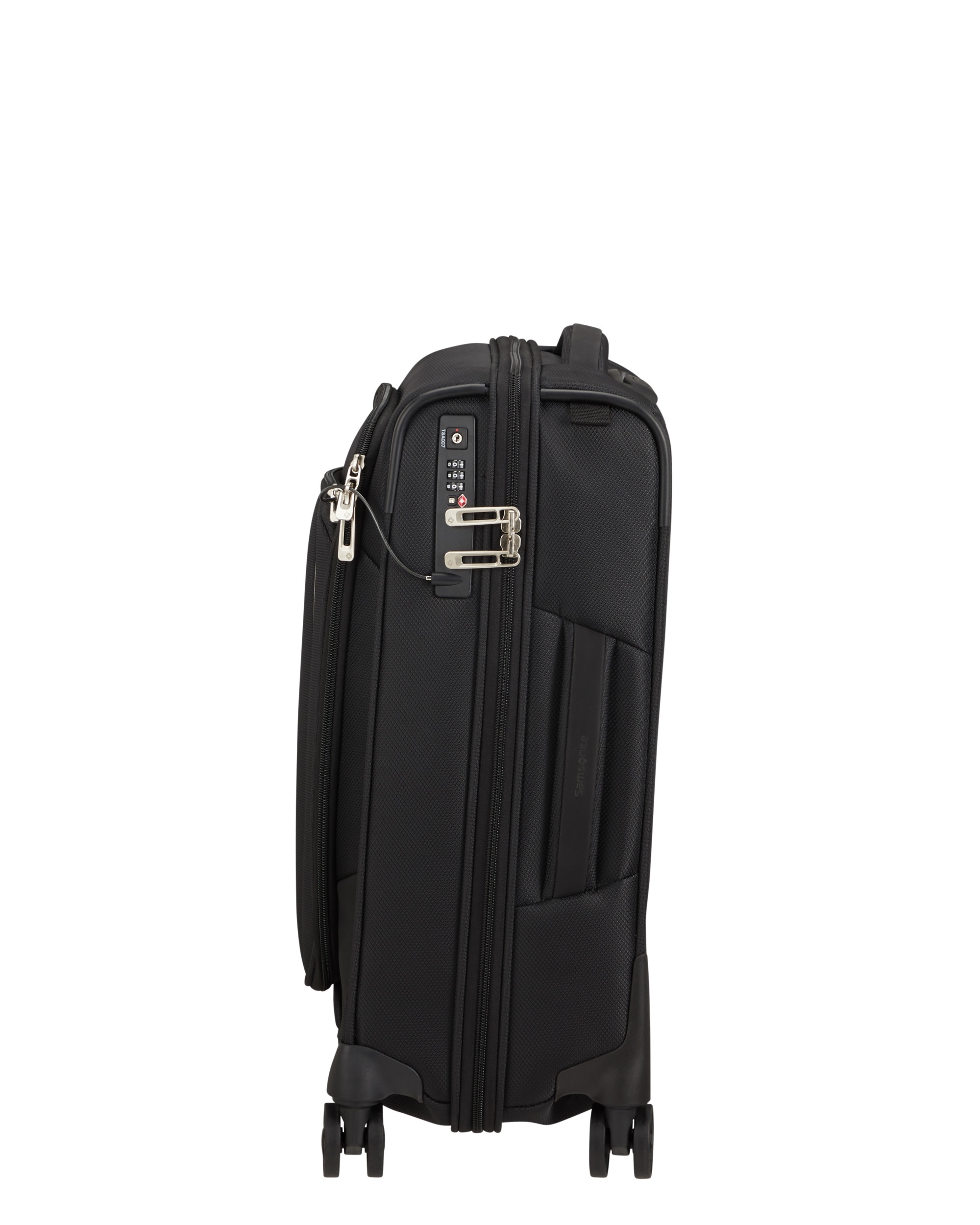Maleta de cabina expandible Respark blanda con capacidad hasta 49 L - Samsonite - Negro Negro-5