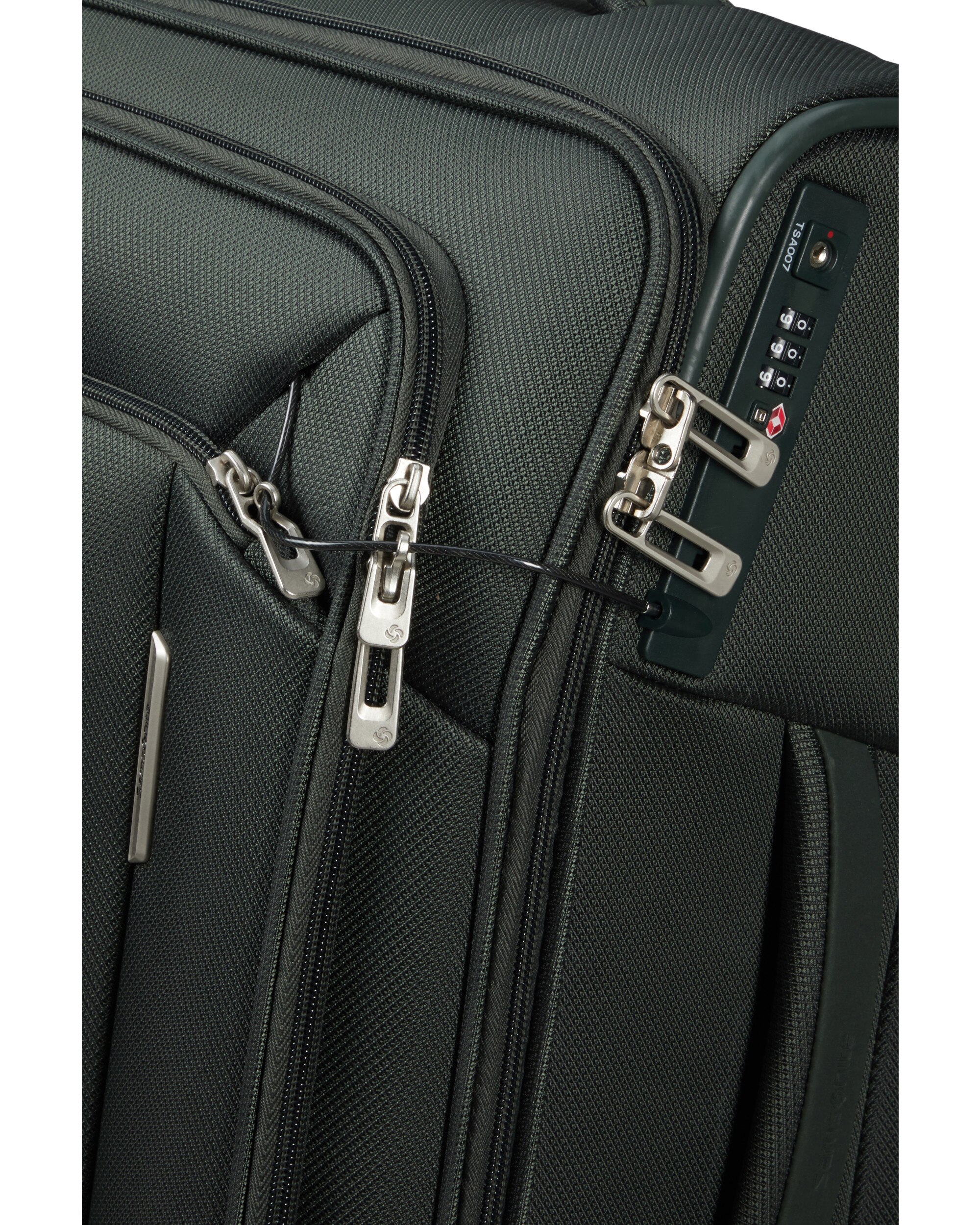Imagen 4 de Maleta mediana expandible Respark blanda con capacidad hasta 92 L. - Samsonite - Verde oscuro Verde oscuro