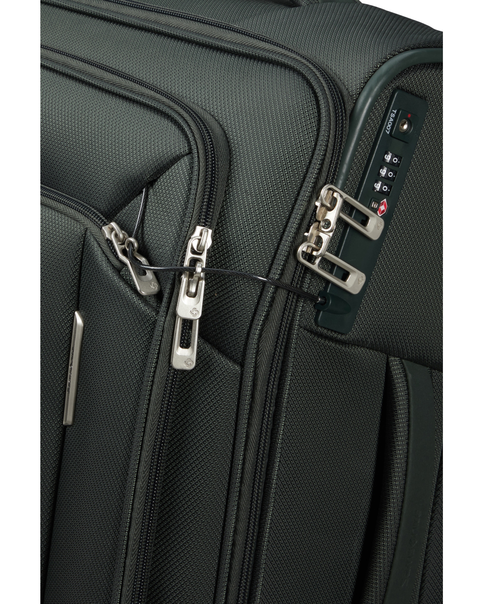 Imagen 4 de Maleta grande expandible Respark blanda con capacidad hasta 140 L. - Samsonite - Verde oscuro Verde oscuro