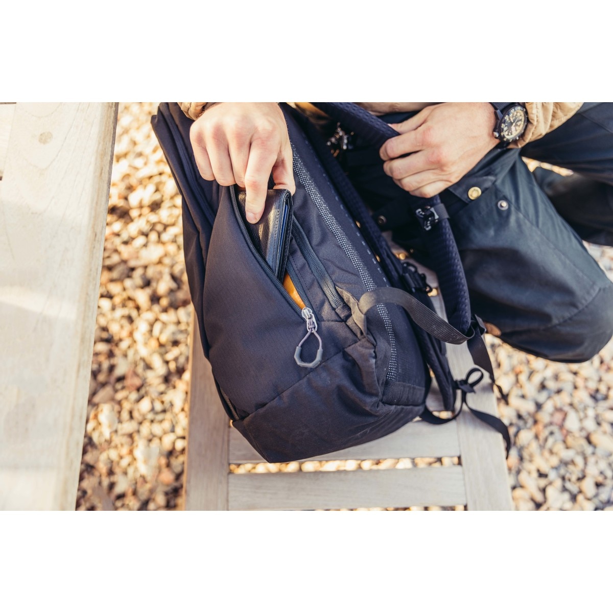 Mochila urbana Rhune 22 Gregory - Negro Negro-5