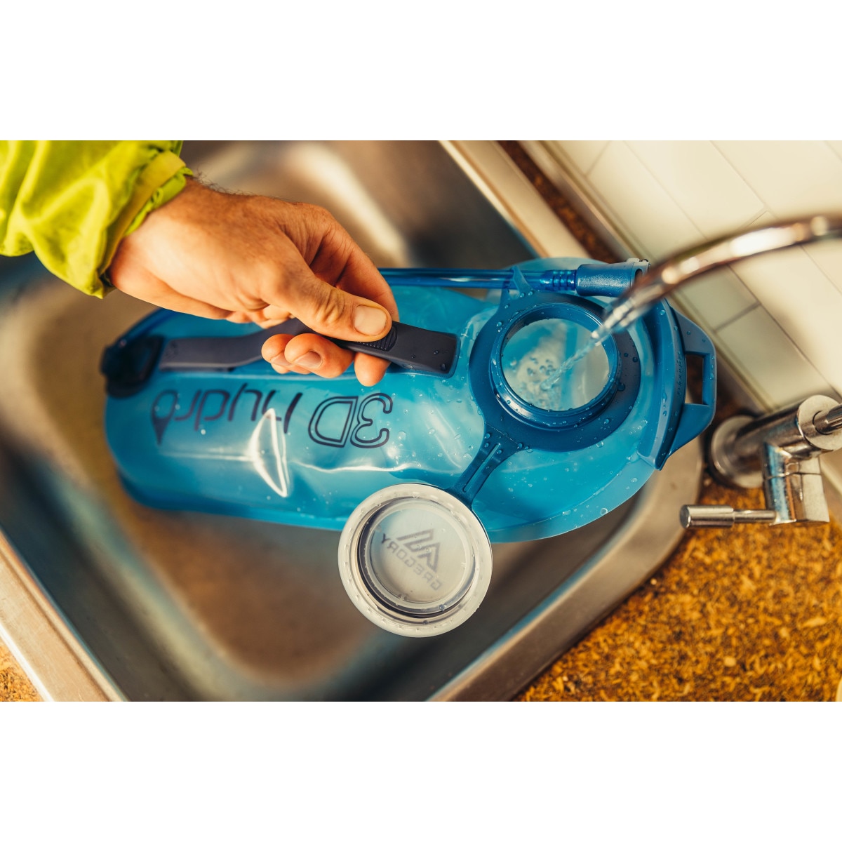 Mochila de hidratación 3D hydro 3L reservoir 3 Gregroy - Azul Azul-5
