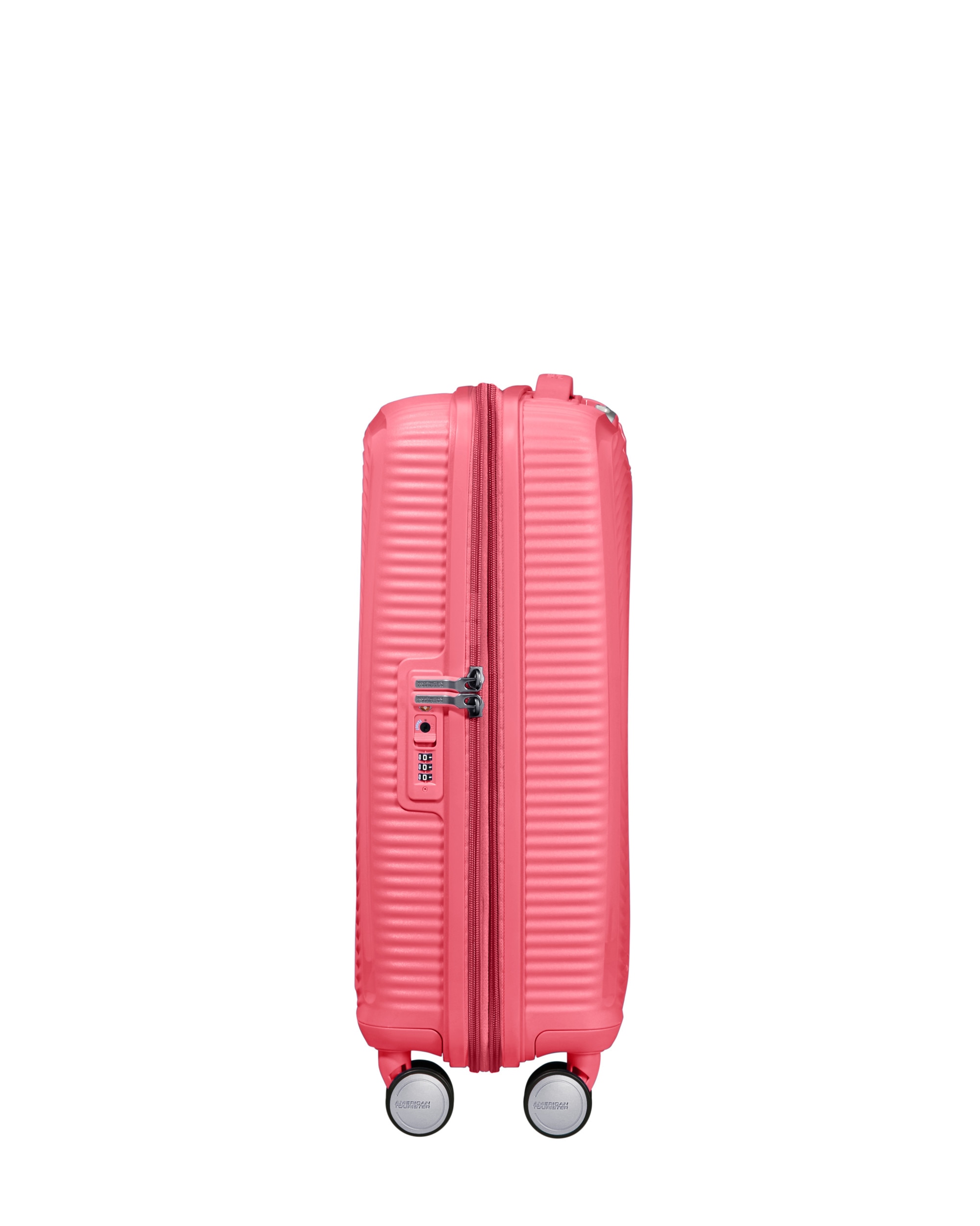 Maleta de cabina Soundbox Spinner 55/20 Tsa Exp rígida con capacidad de 35,5 L - American Tourister - Coral Coral-5
