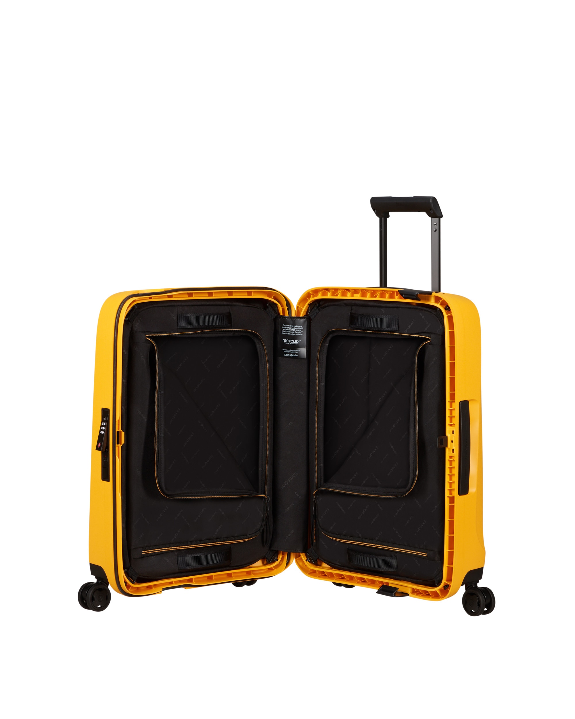 Maleta de cabina Essens 55/20 rígida con capacidad de 39 L - Samsonite - Mostaza Mostaza-3