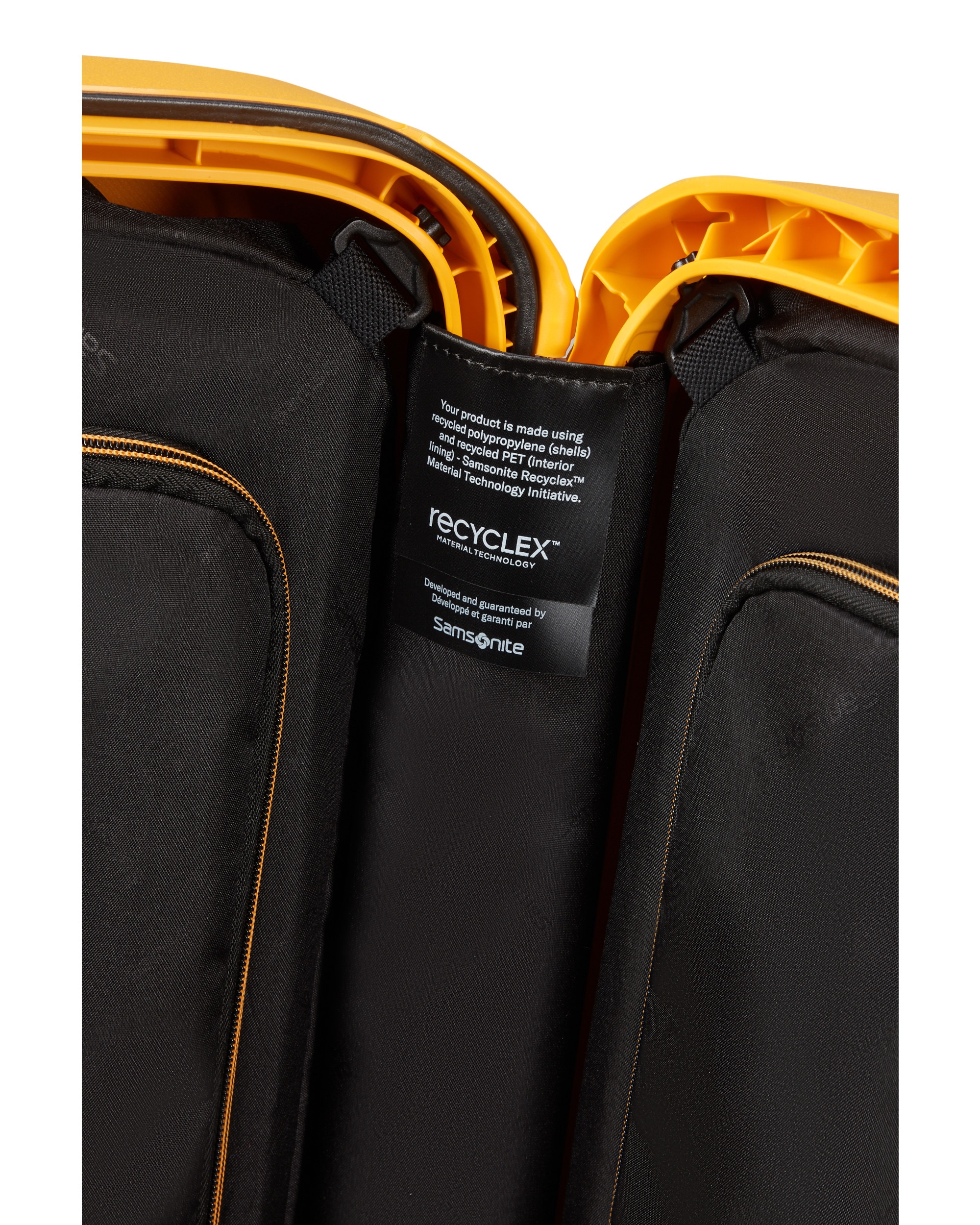 Maleta de cabina Essens 55/20 rígida con capacidad de 39 L - Samsonite - Mostaza Mostaza-5