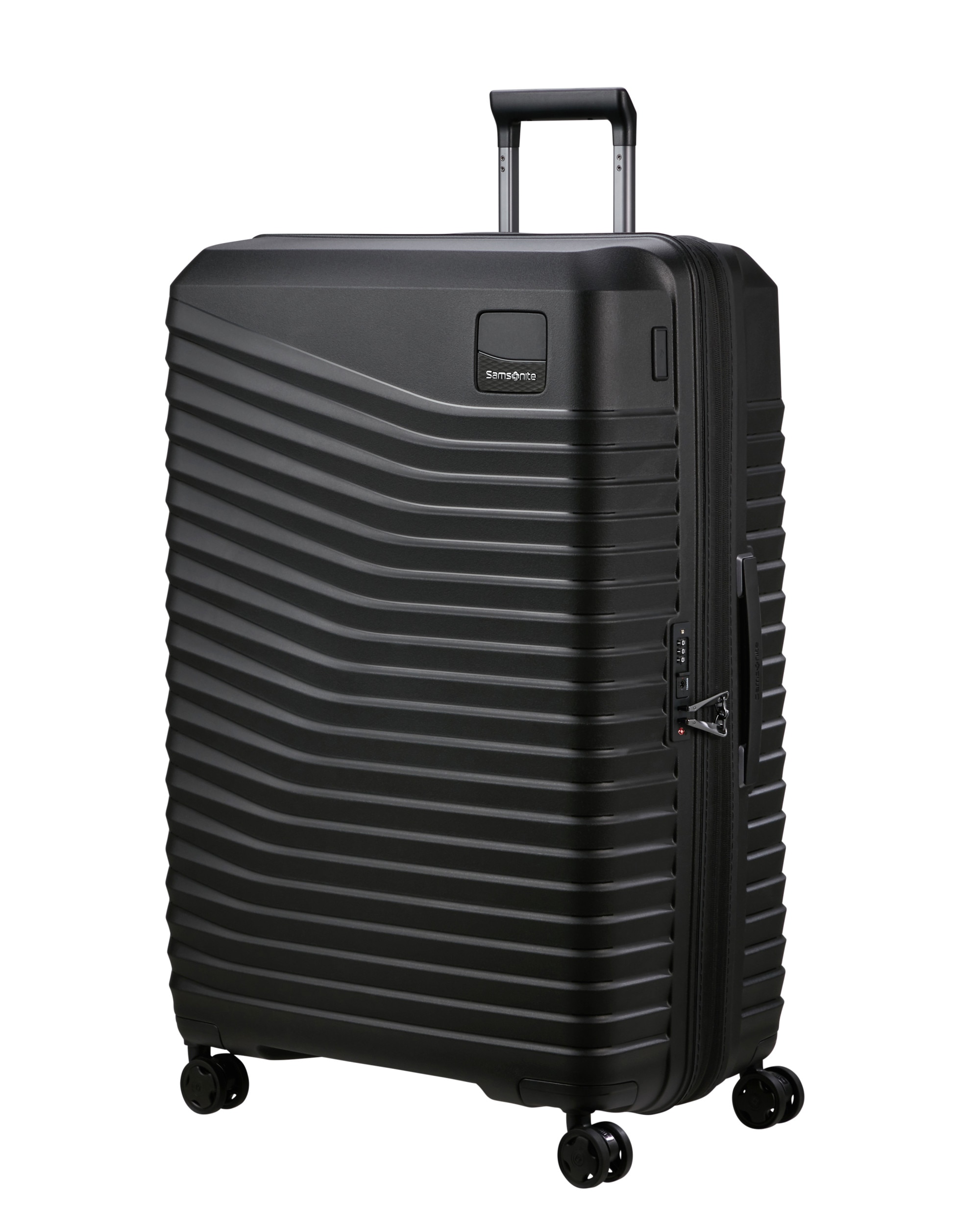 Samsonite - Maleta extra grande expandible Intuo rígida con capacidad hasta 144 litros.