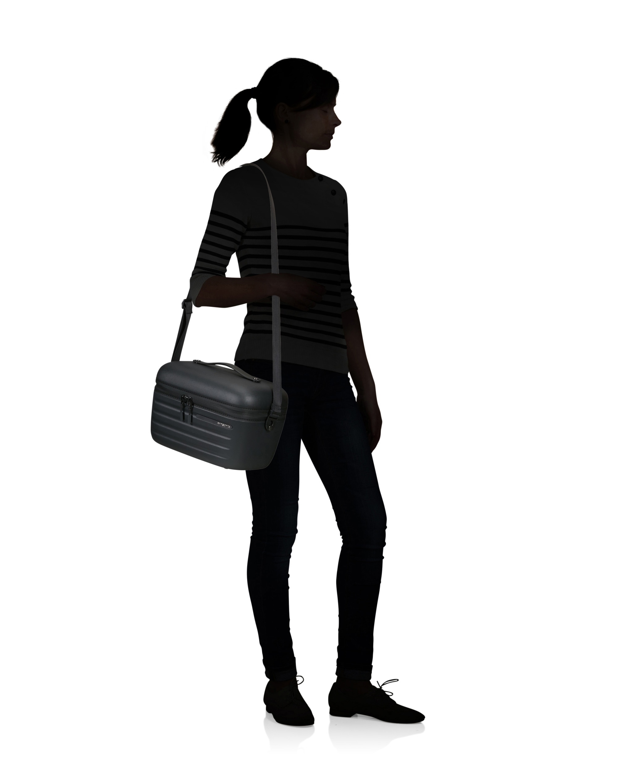Neceser Stackd rígido con capacidad de 14 litros - Samsonite - Negro Negro-4