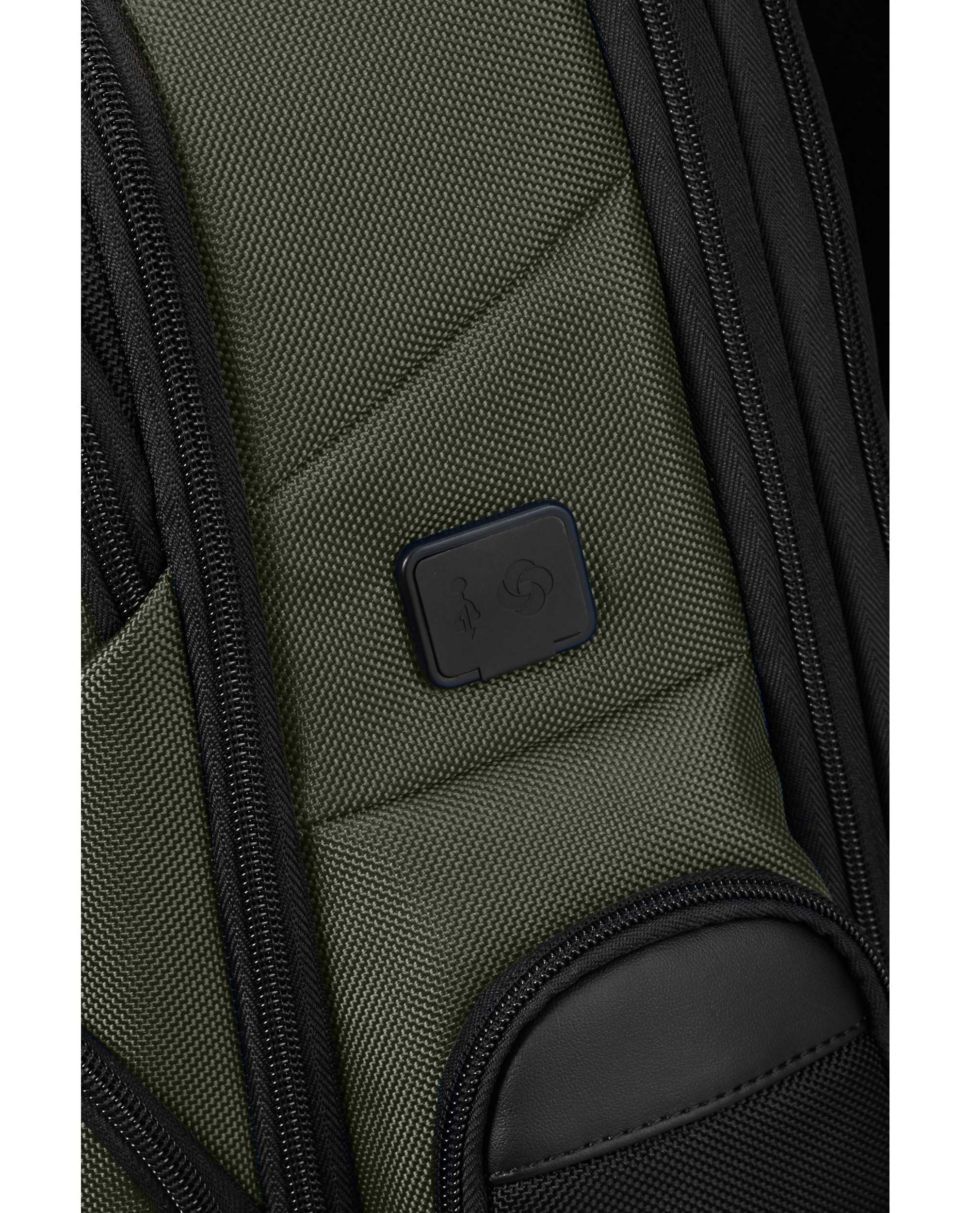 Mochila para portátil 156'' expandible pro-dlx 6 blanda con capacidad hasta 26 l - Samsonite - Verde Oliva Verde Oliva-3