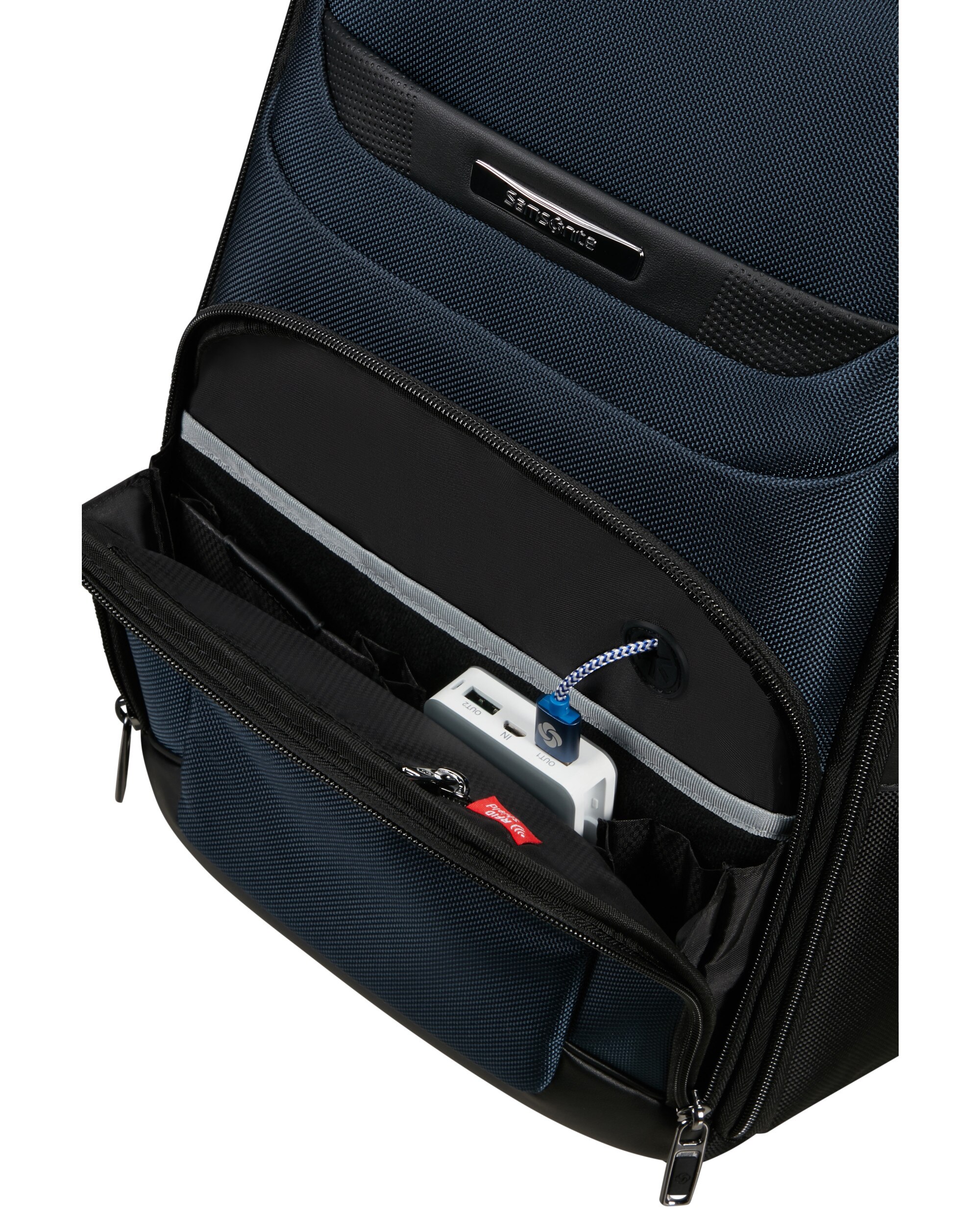 Mochila para portátil 14,1'' Pro-DLX 6 blanda con capacidad de 12,5 L - Samsonite - Azul Azul-5