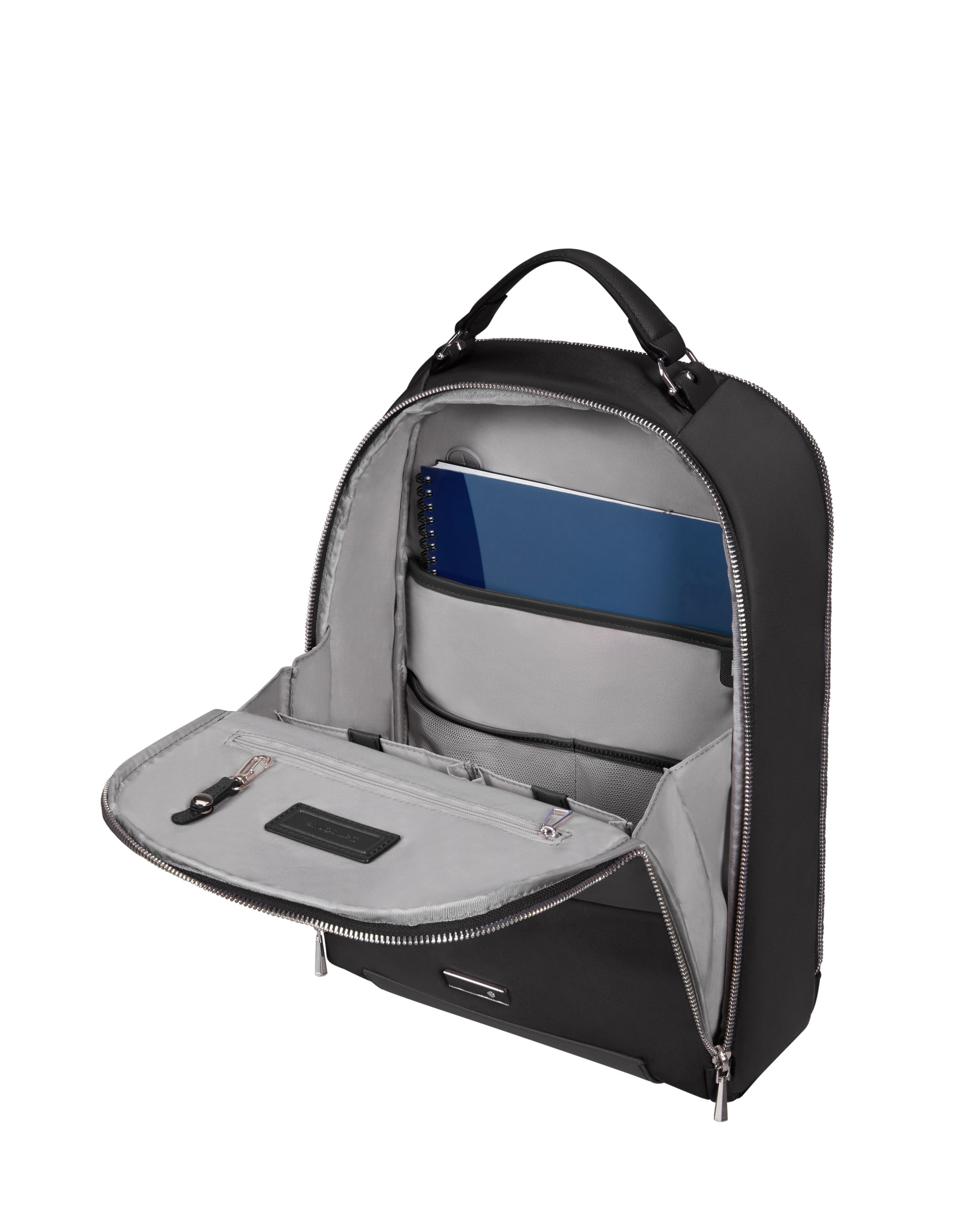 Mochila para portátil de 14,1'' de mujer zalia 30 de material reciclado - Samsonite - Negro Negro-3