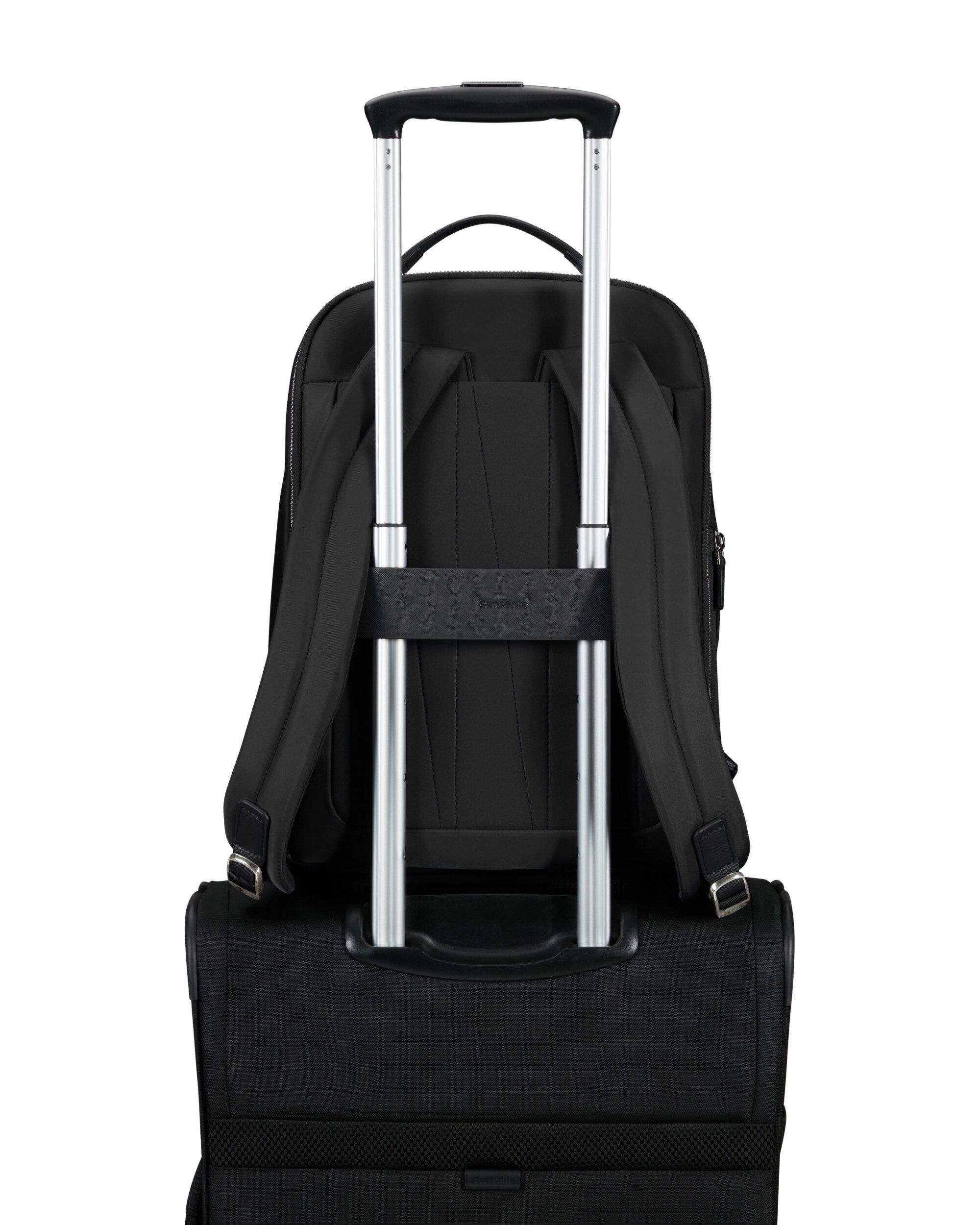Mochila para portátil de 14,1'' de mujer zalia 30 de material reciclado - Samsonite - Negro Negro-4