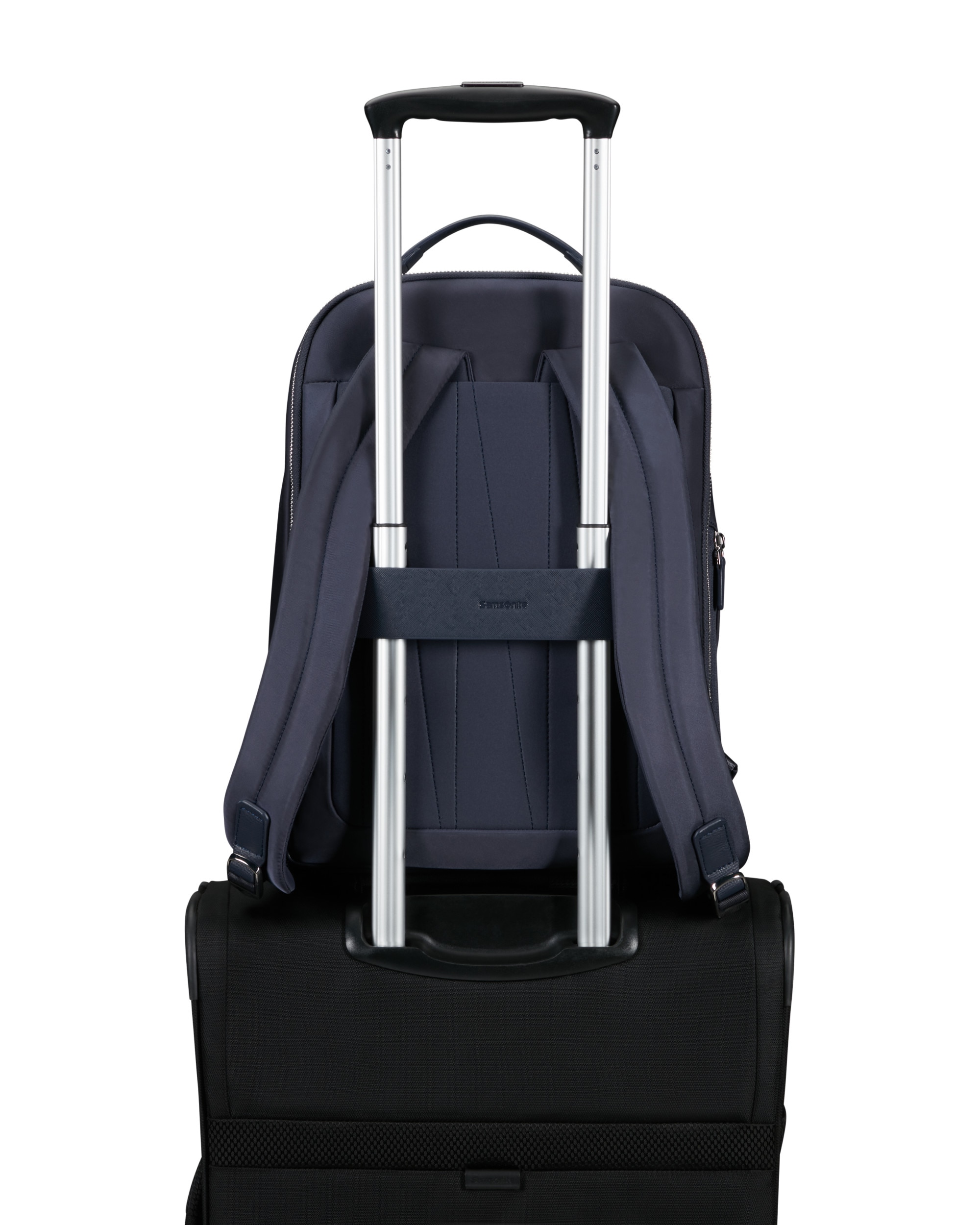Mochila para portátil de 14,1'' de mujer zalia 30 de material reciclado - Samsonite - Azul marino Azul marino-5