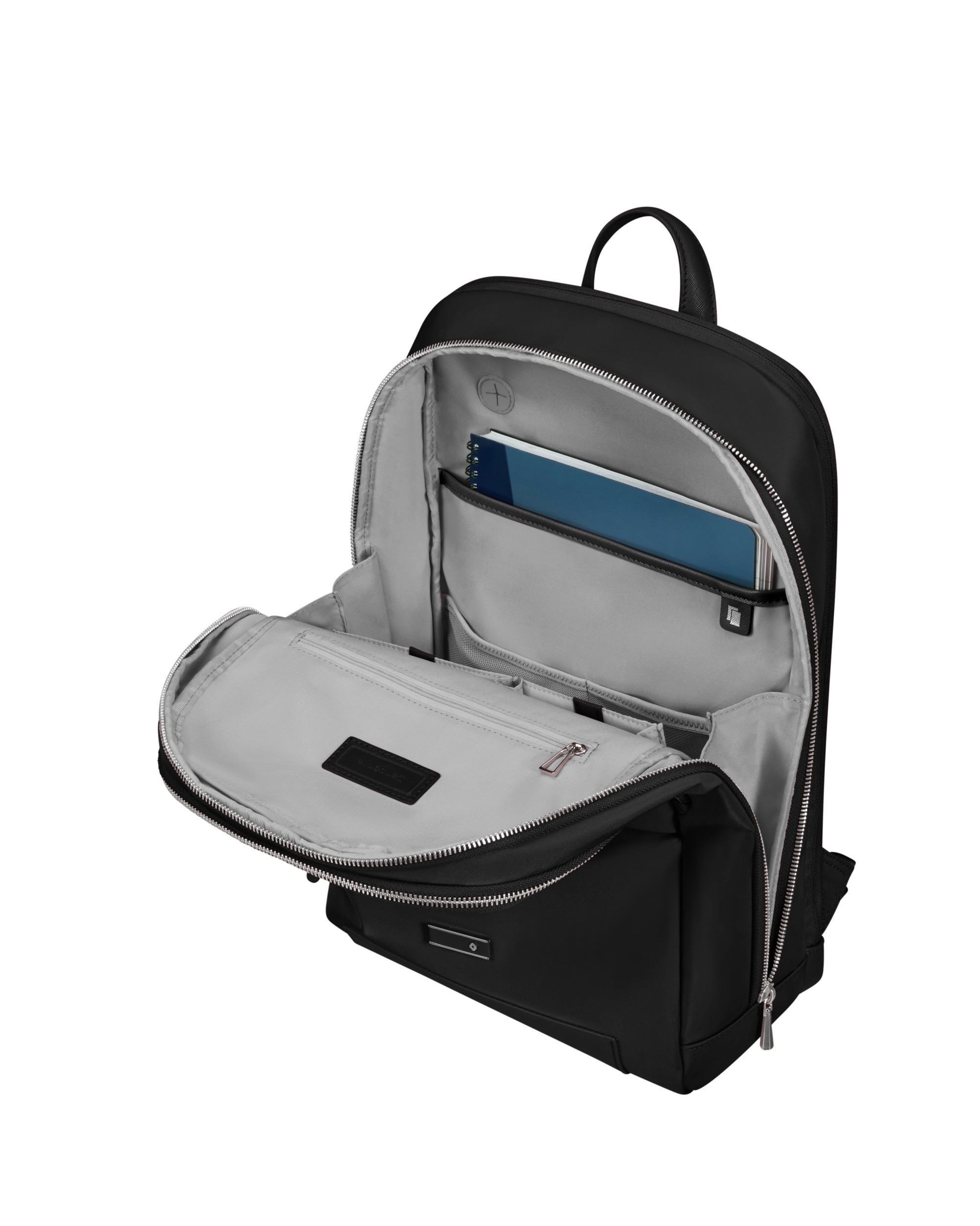 Mochila para portátil de 15,6'' de mujer zalia 30 de material reciclado - Samsonite - Negro Negro-3