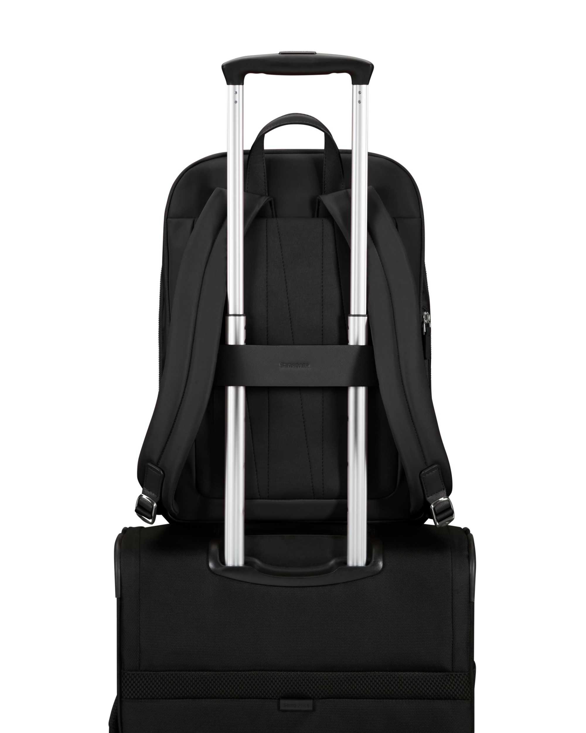 Mochila para portátil de 15,6'' de mujer zalia 30 de material reciclado - Samsonite - Negro Negro-4