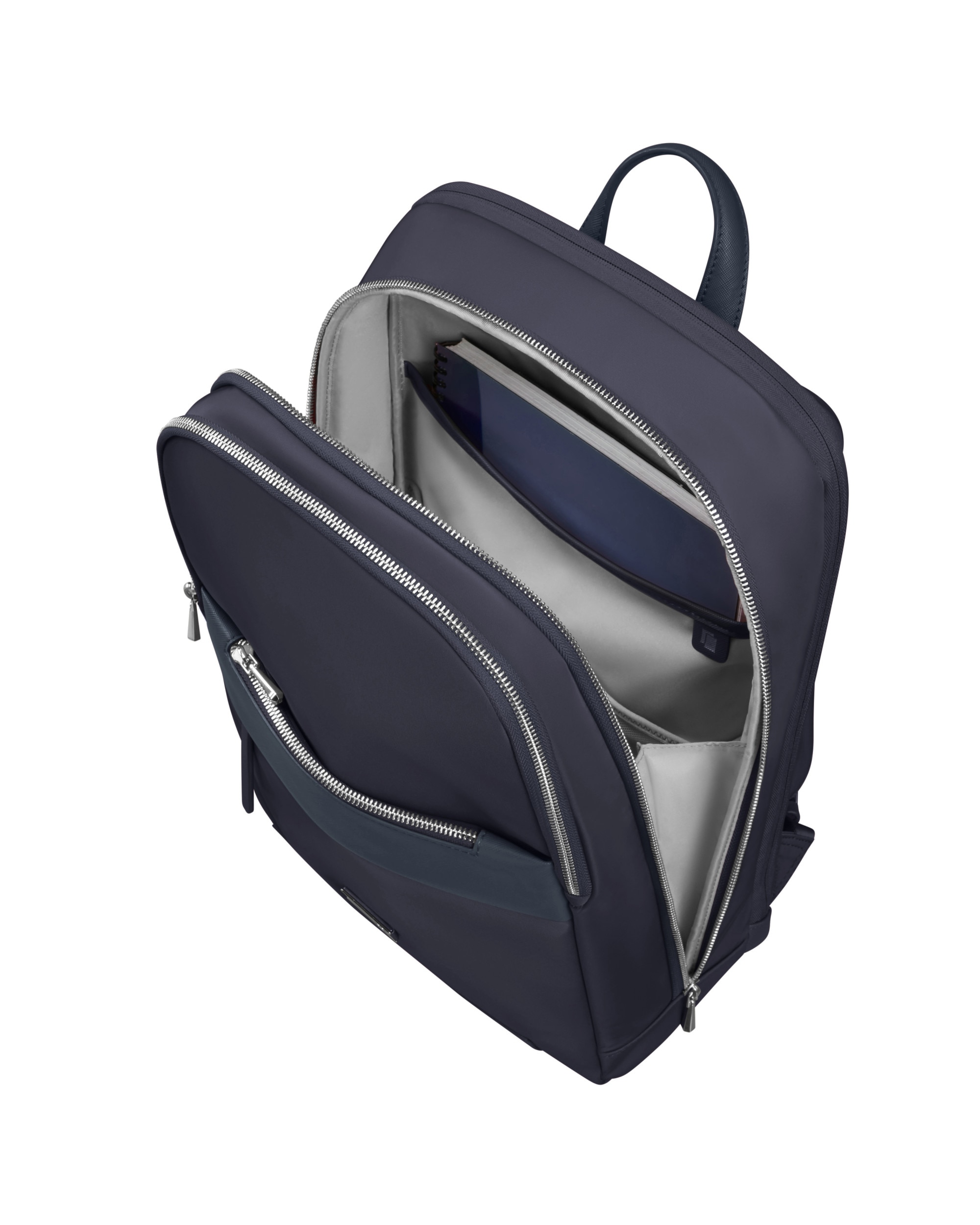 Mochila para portátil de 15,6'' de mujer zalia 30 de material reciclado - Samsonite - Azul marino Azul marino-3