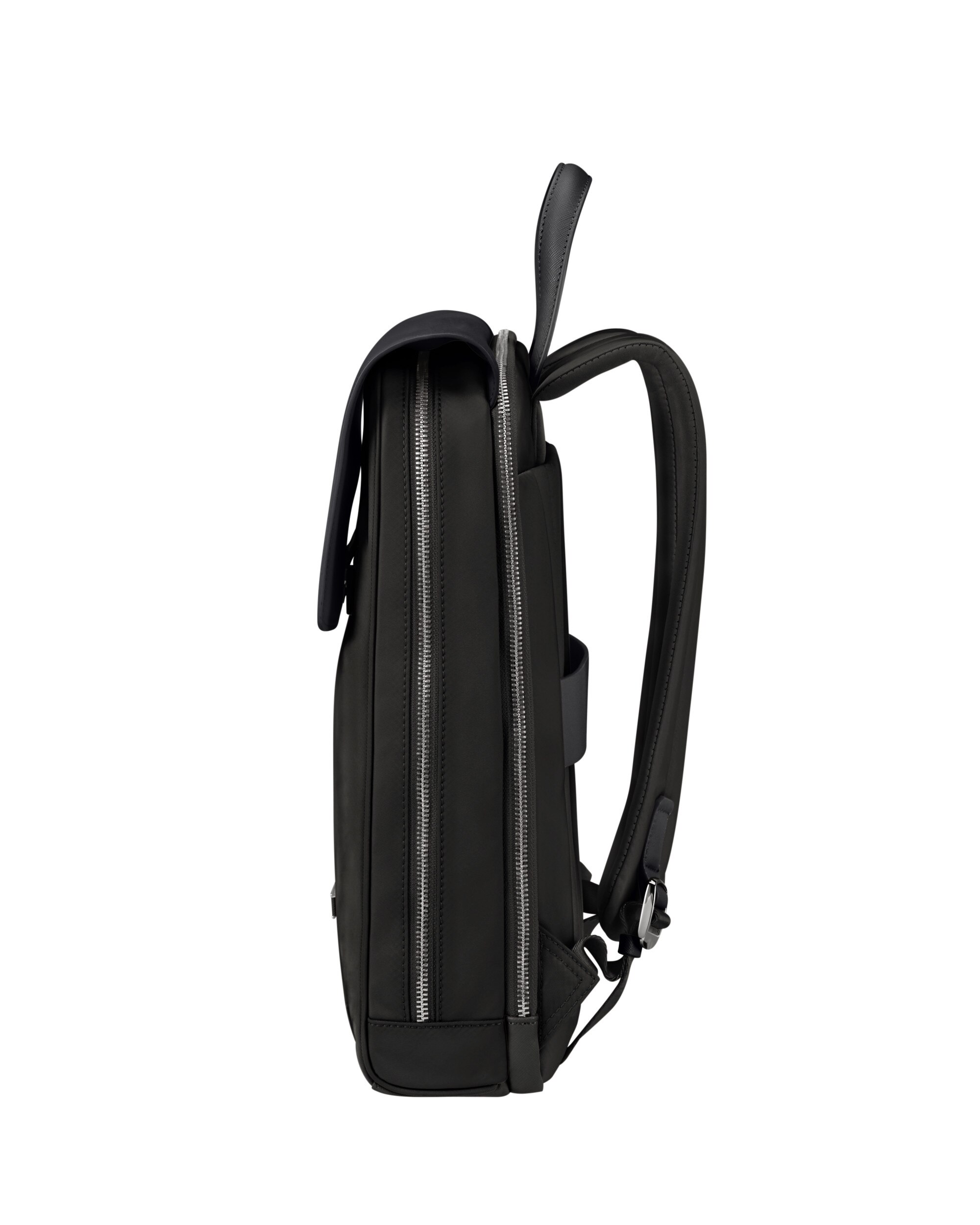 Mochila con solapa para portátil de 14,1'' de mujer zalia 30 de material reciclado - Samsonite - Negro Negro-6