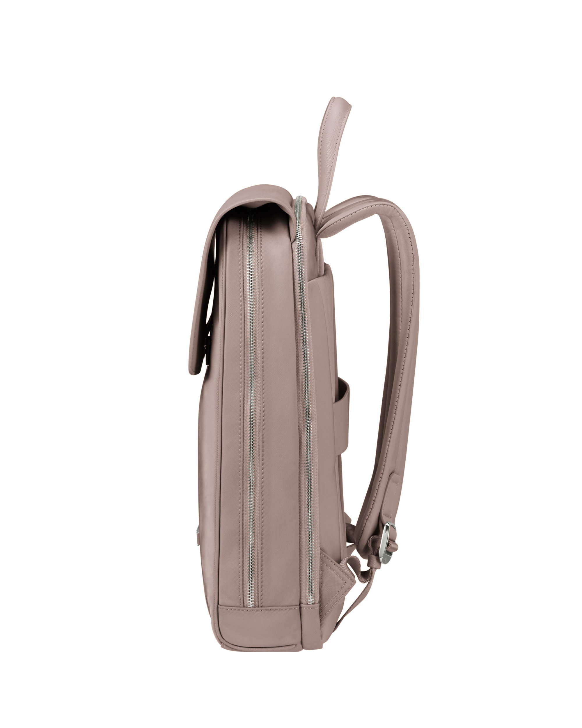 Mochila con solapa para portátil de 14,1'' de mujer zalia 30 de material reciclado - Samsonite - Rosa claro Rosa claro-6