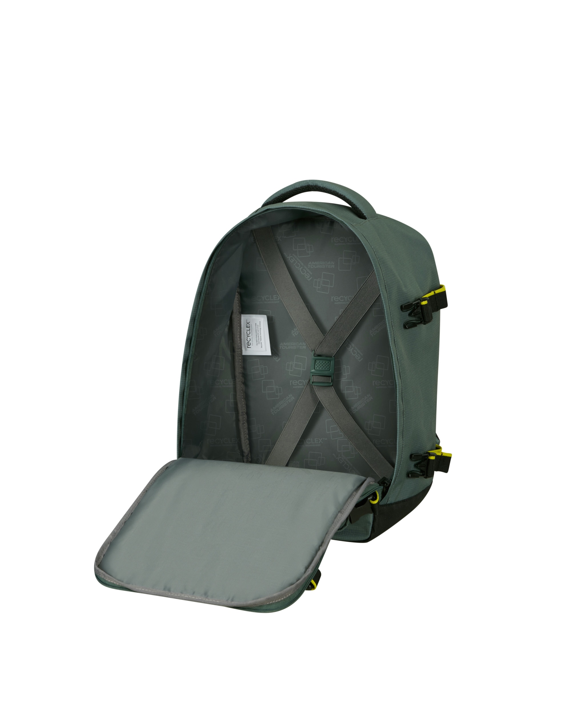 Mochila Take2cabin S blanda con capacidad de 24,2 L - American Tourister - Verde militar Verde militar-3