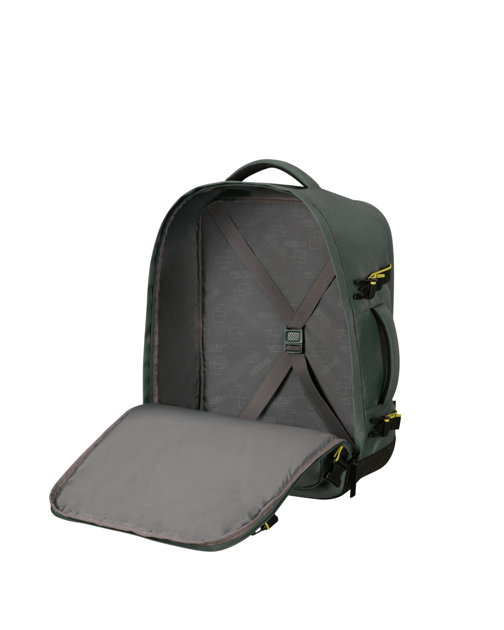 Mochila underseater Take2cabin M blanda con capacidad de 38,5 L - American Tourister - Verde militar Verde militar-3