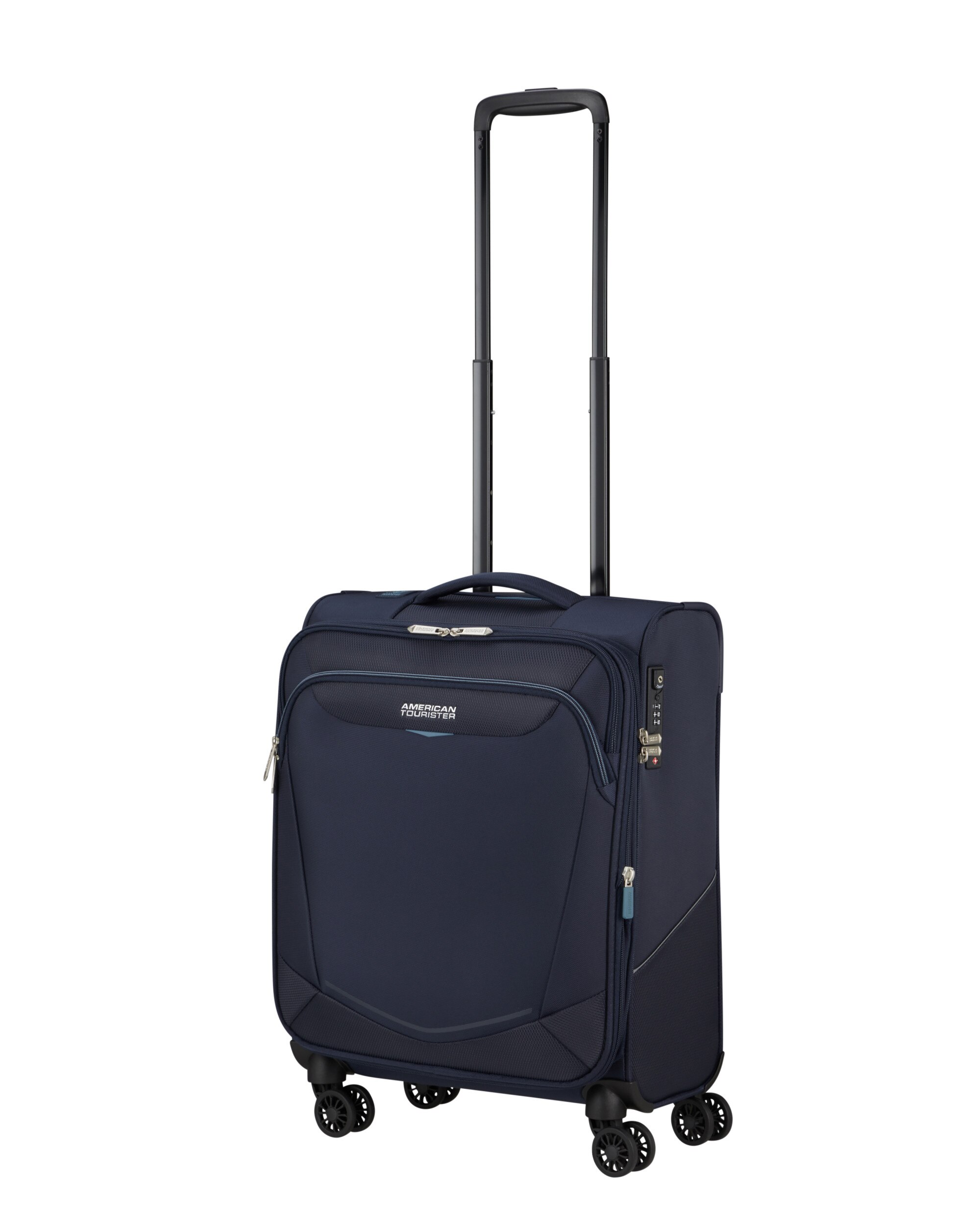 Maleta de cabina expandible Summerride blanda con capacidad hasta 47 L - American Tourister - Azul marino Azul marino-6