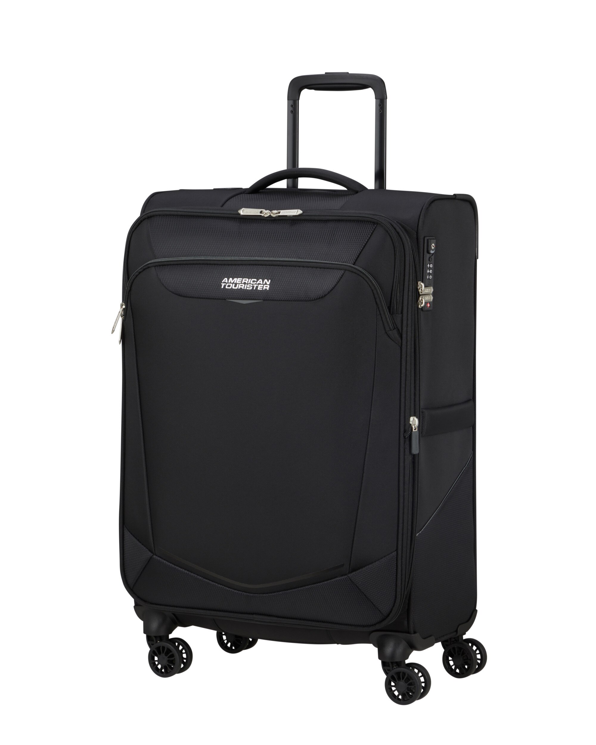 Maleta mediana expandible Summerride blanda con capacidad hasta 76 L - American Tourister - Negro Negro-1