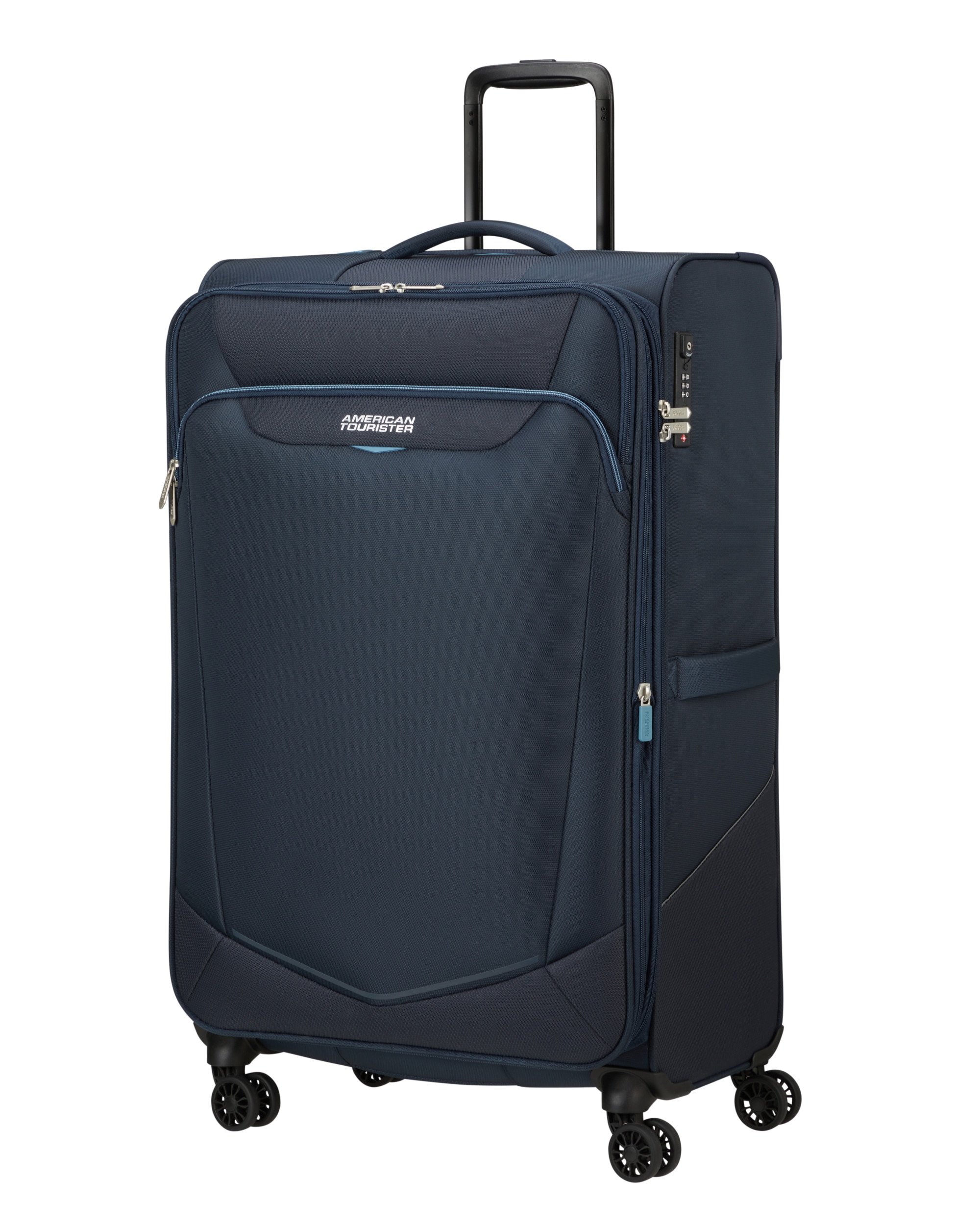 Maleta grande expandible Summerride blanda con capacidad hasta 116 L - American Tourister - Azul marino Azul marino-1