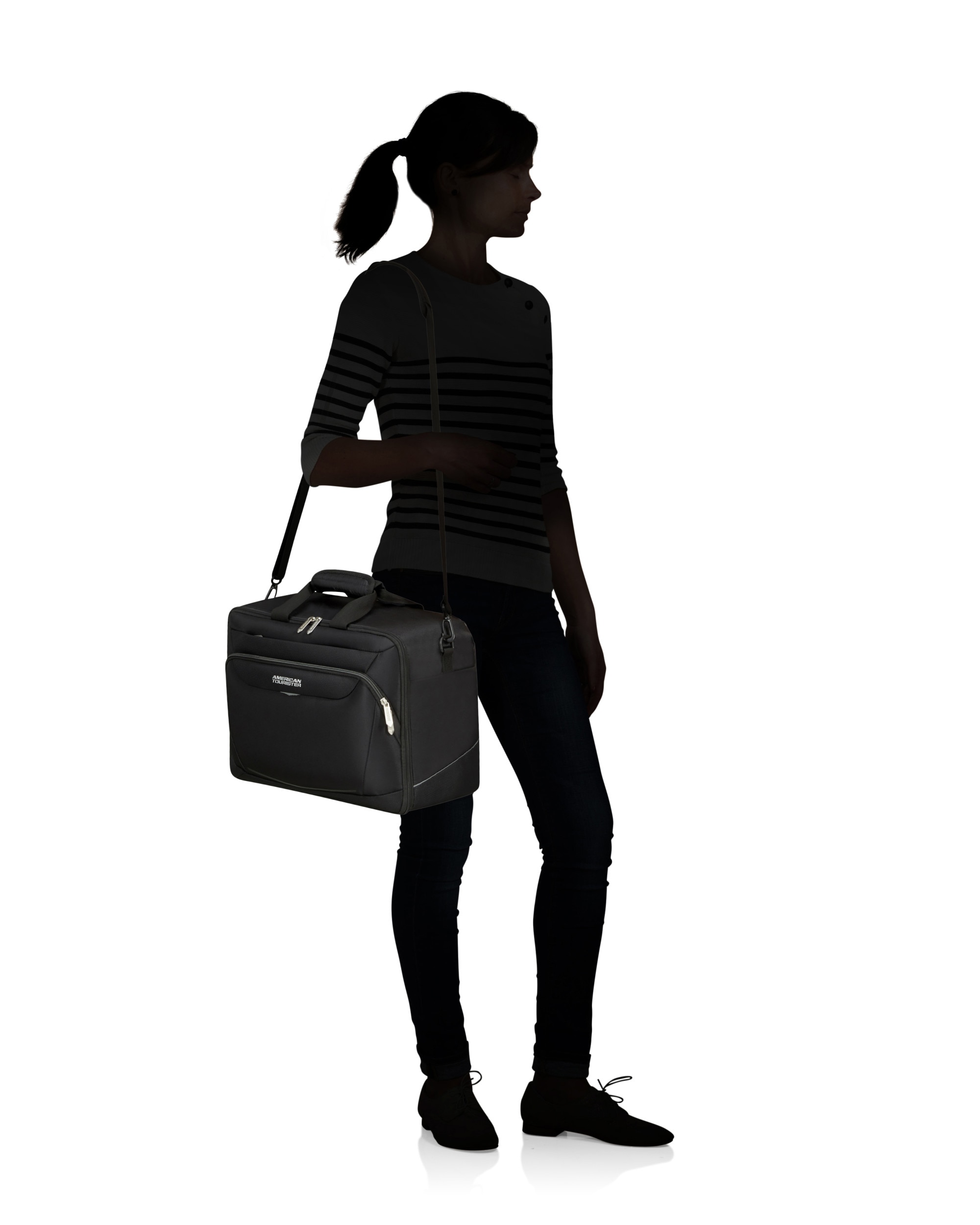 Bolsa de viaje underseater Summerride blanda con capacidad de 27 litros - American Tourister - Negro Negro-5