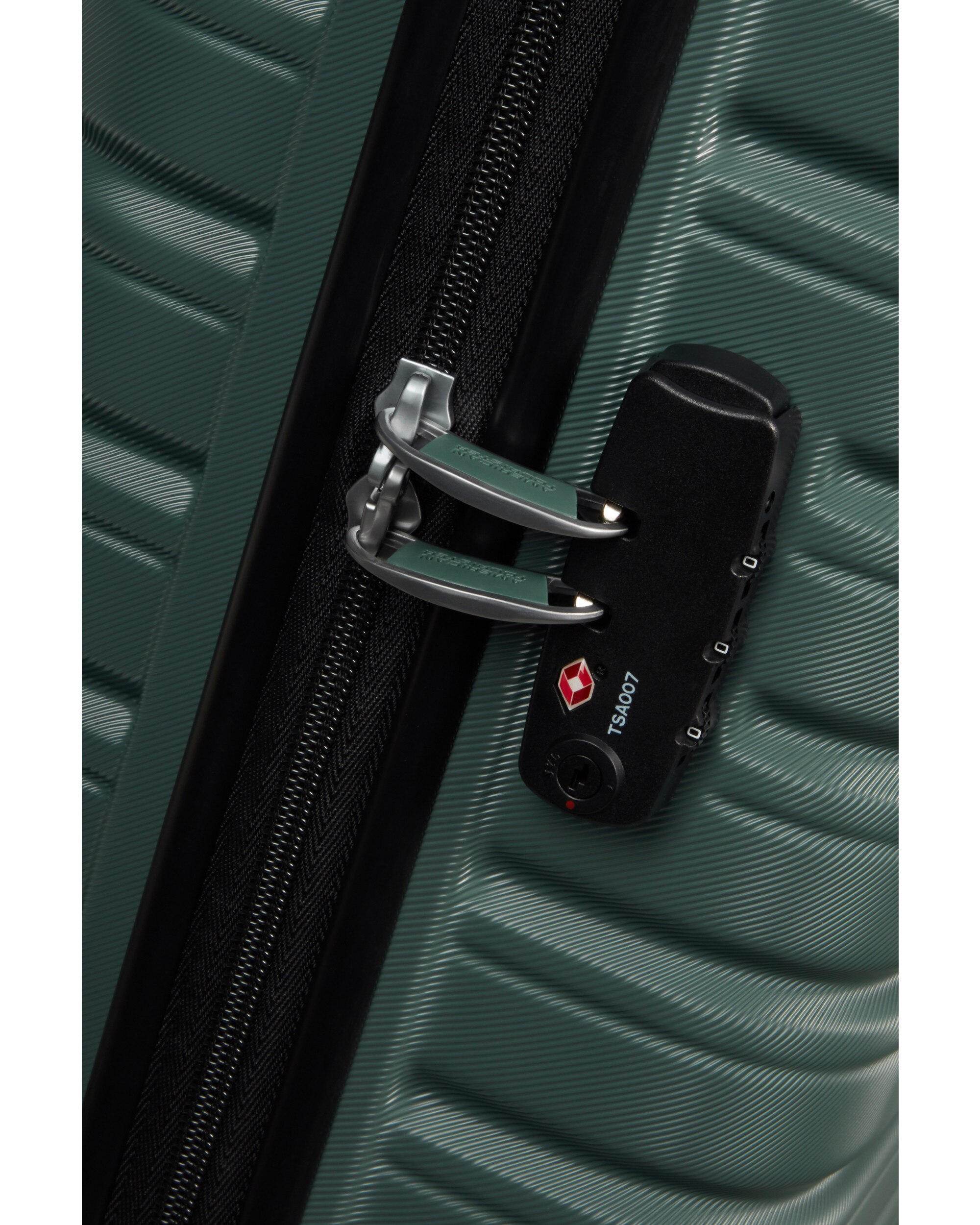 Maleta de cabina Flashline 55 rígida con capacidad de 32 L - American Tourister - Verde militar Verde militar-4
