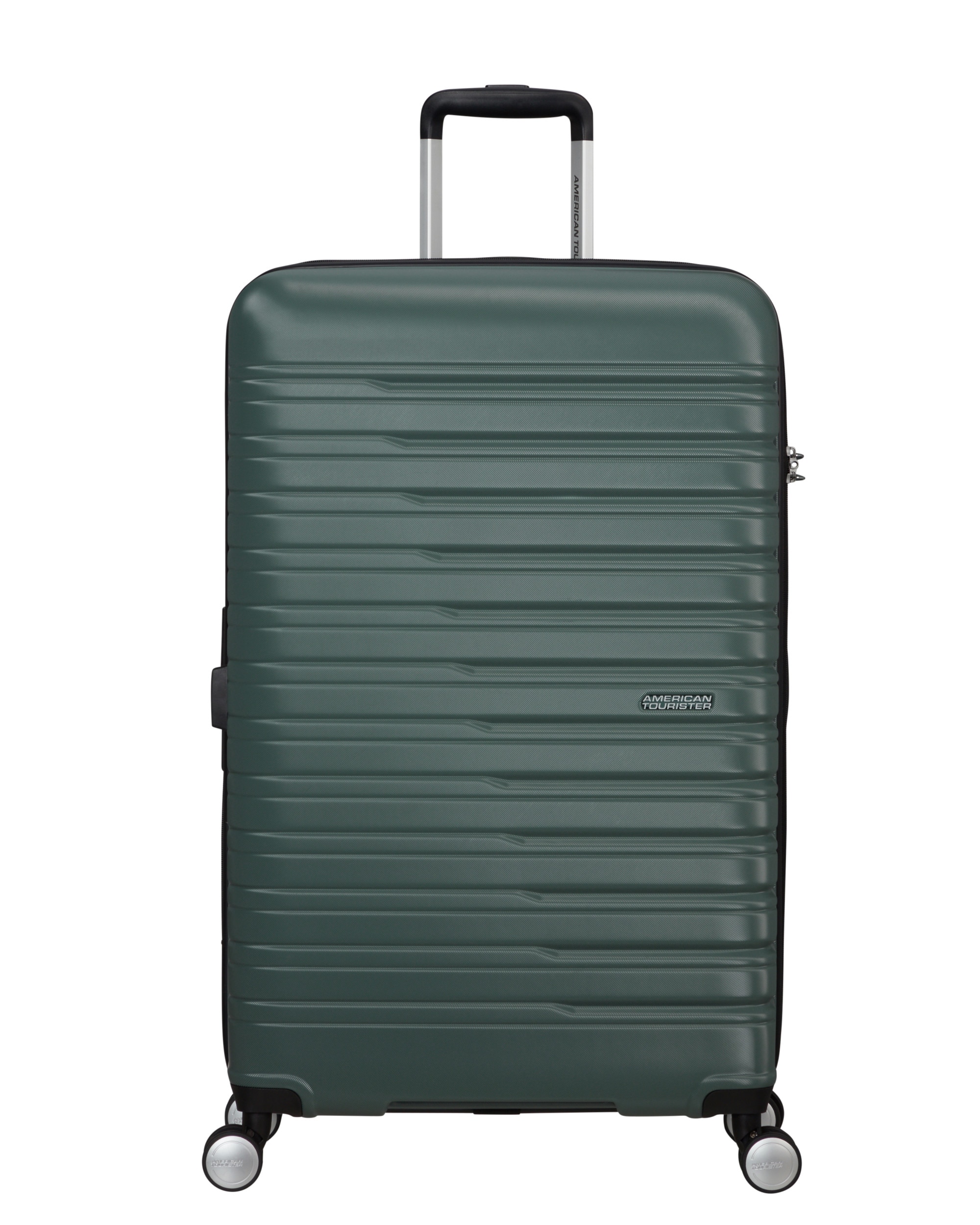 Maleta grande expandible flashline 78 rígida con capacidad hasta 109 litros - American Tourister - Verde militar Verde militar-2