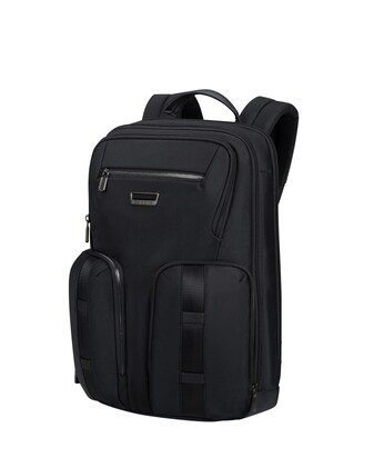 Mochila para portátil Urban-eye blanda con capacidad para 18,5 litros  Variante única Negro