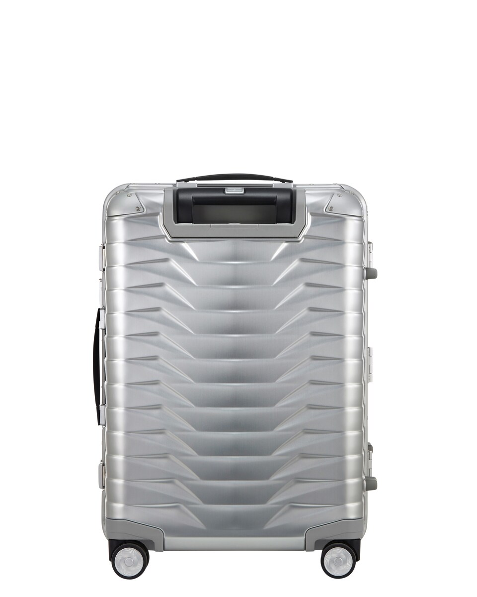 Maleta de cabina Proxis Alu rígida con capacidad de 40 L Gris claro-2